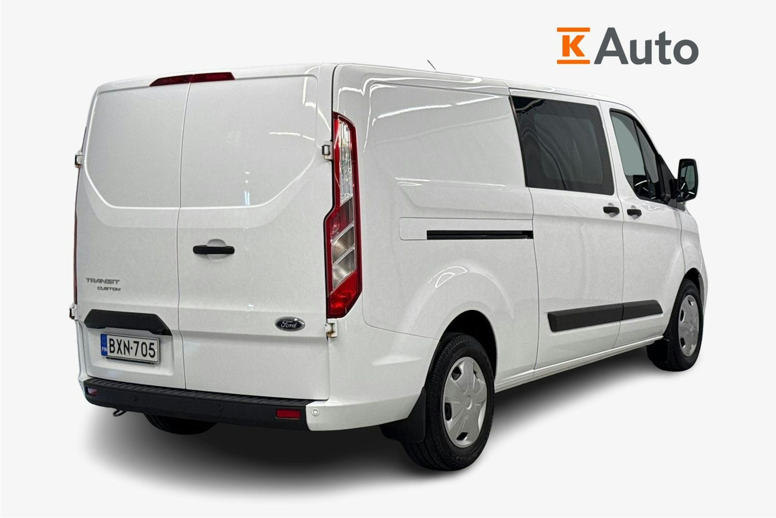 valkoinen Ford Transit Custom 2019 kuva 2.