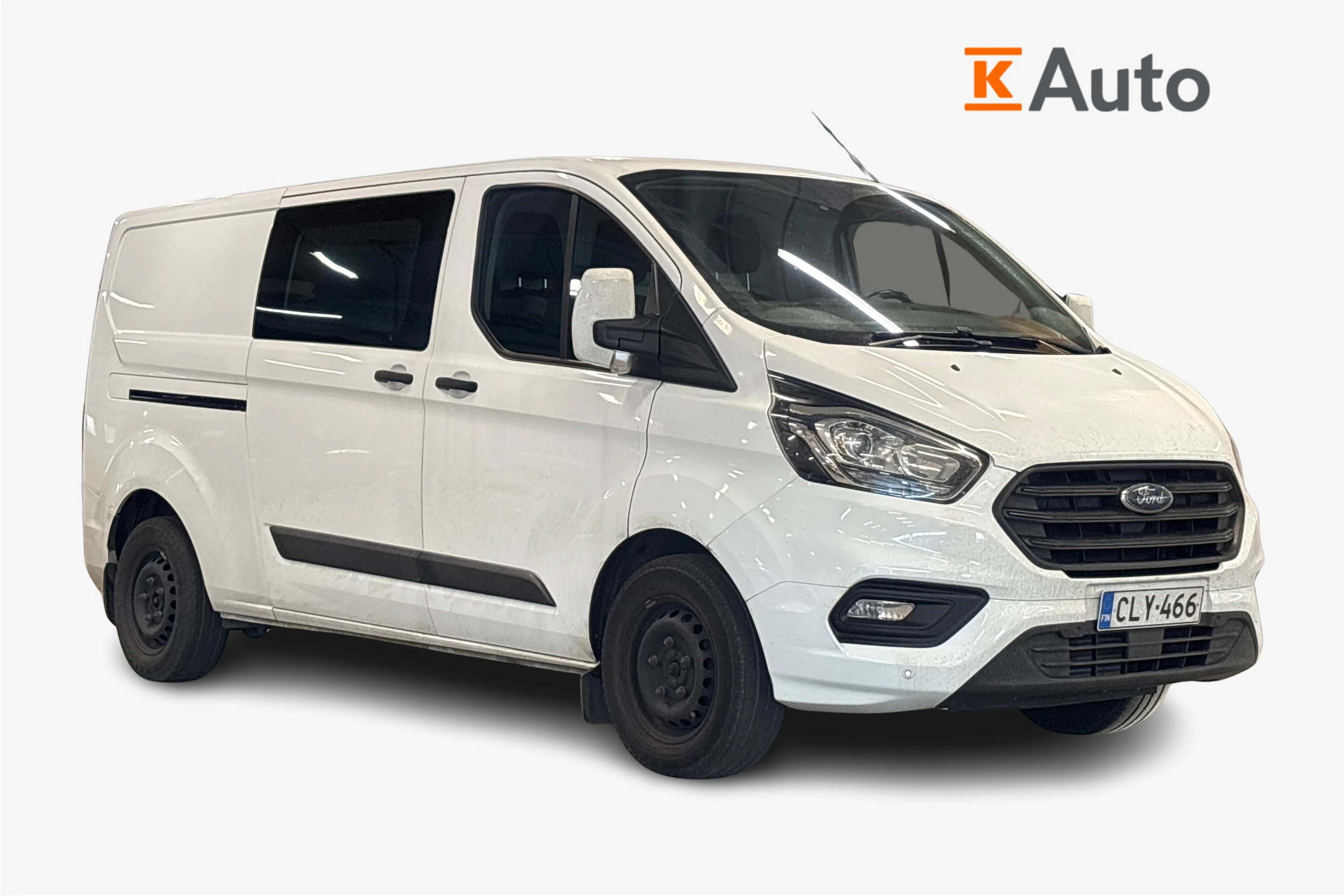 valkoinen Ford Transit Custom 2019 kuva 1.
