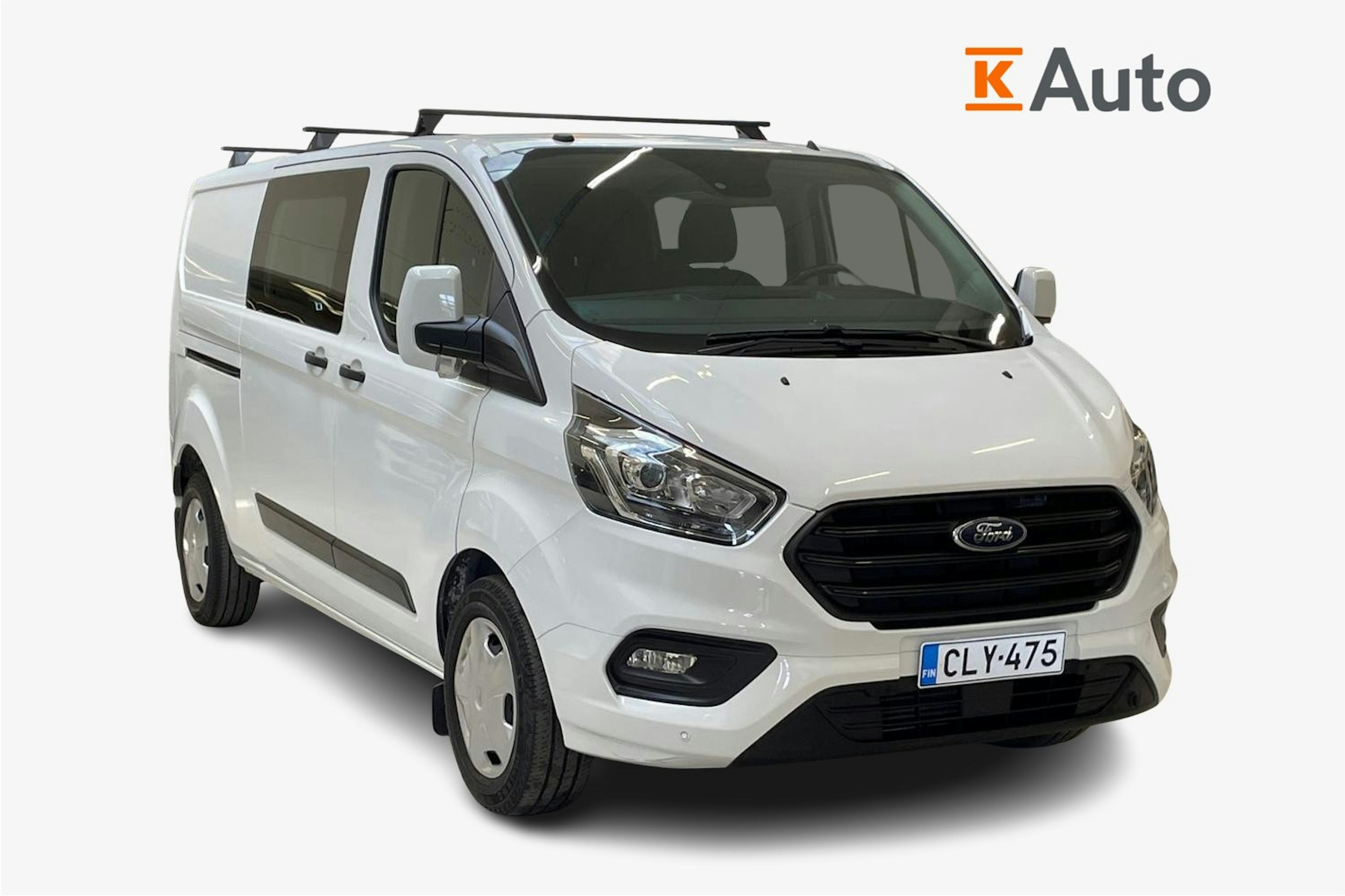 valkoinen Ford Transit Custom 2019 kuva 1.