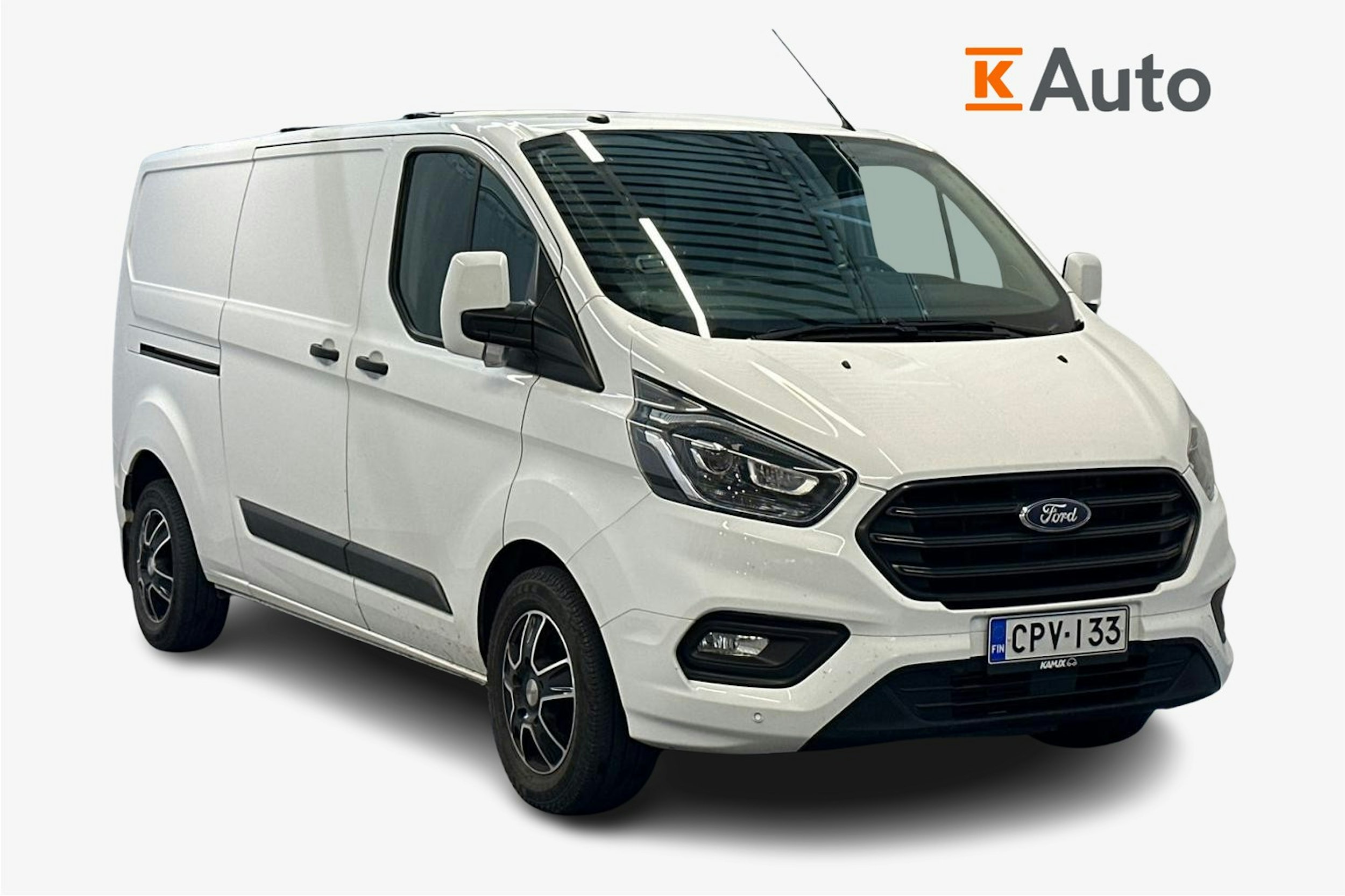valkoinen Ford Transit Custom 2019 kuva 1.
