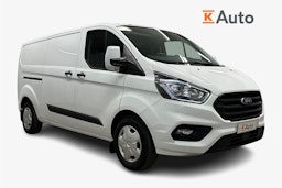 valkoinen Ford Transit Custom 2019 kuva 1.