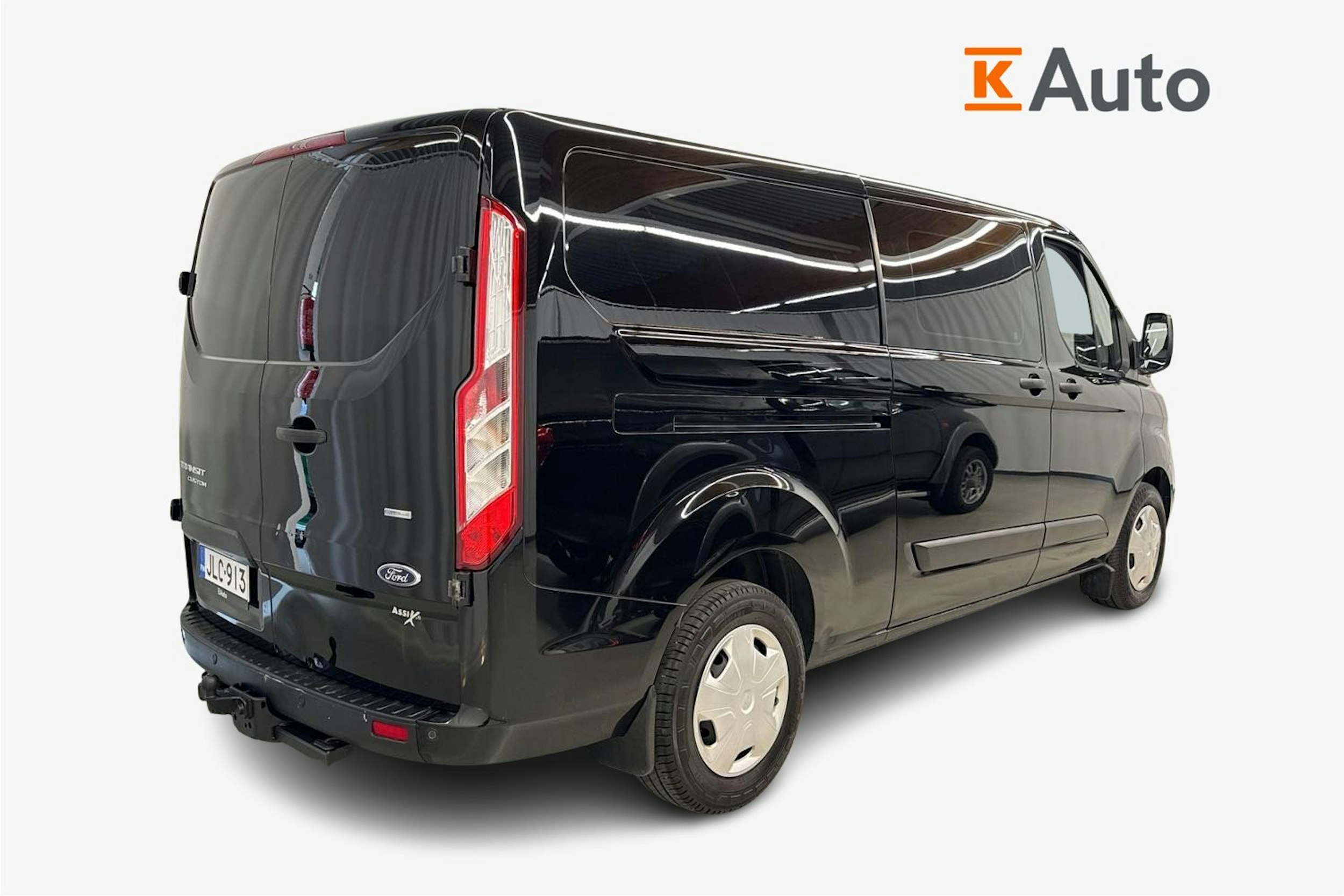 musta Ford Transit Custom 2019 kuva 2.