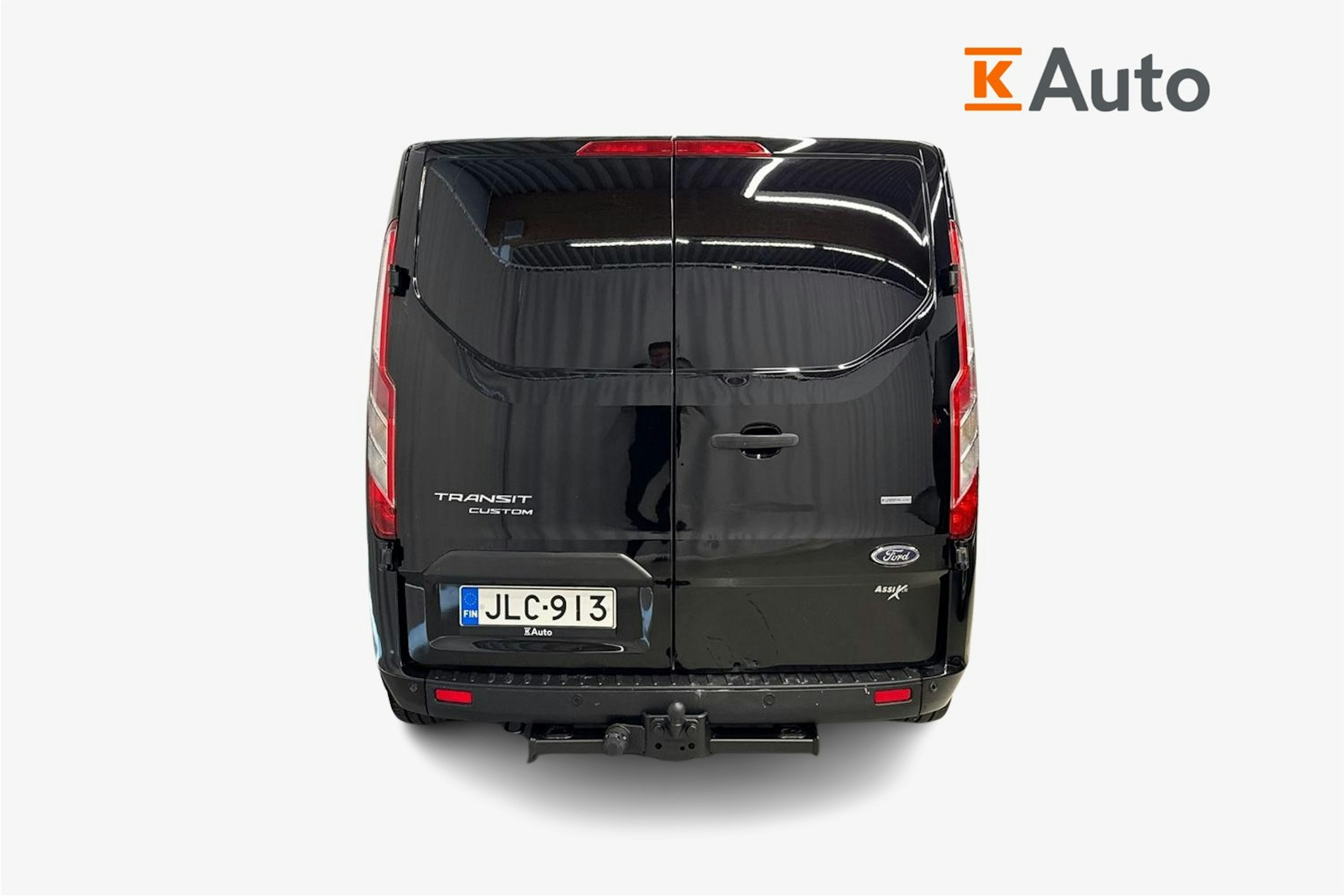musta Ford Transit Custom 2019 kuva 3.
