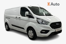 valkoinen Ford Transit Custom 2019 kuva 1.