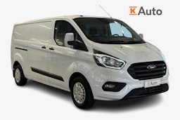 valkoinen Ford Transit Custom 2019 kuva 1.
