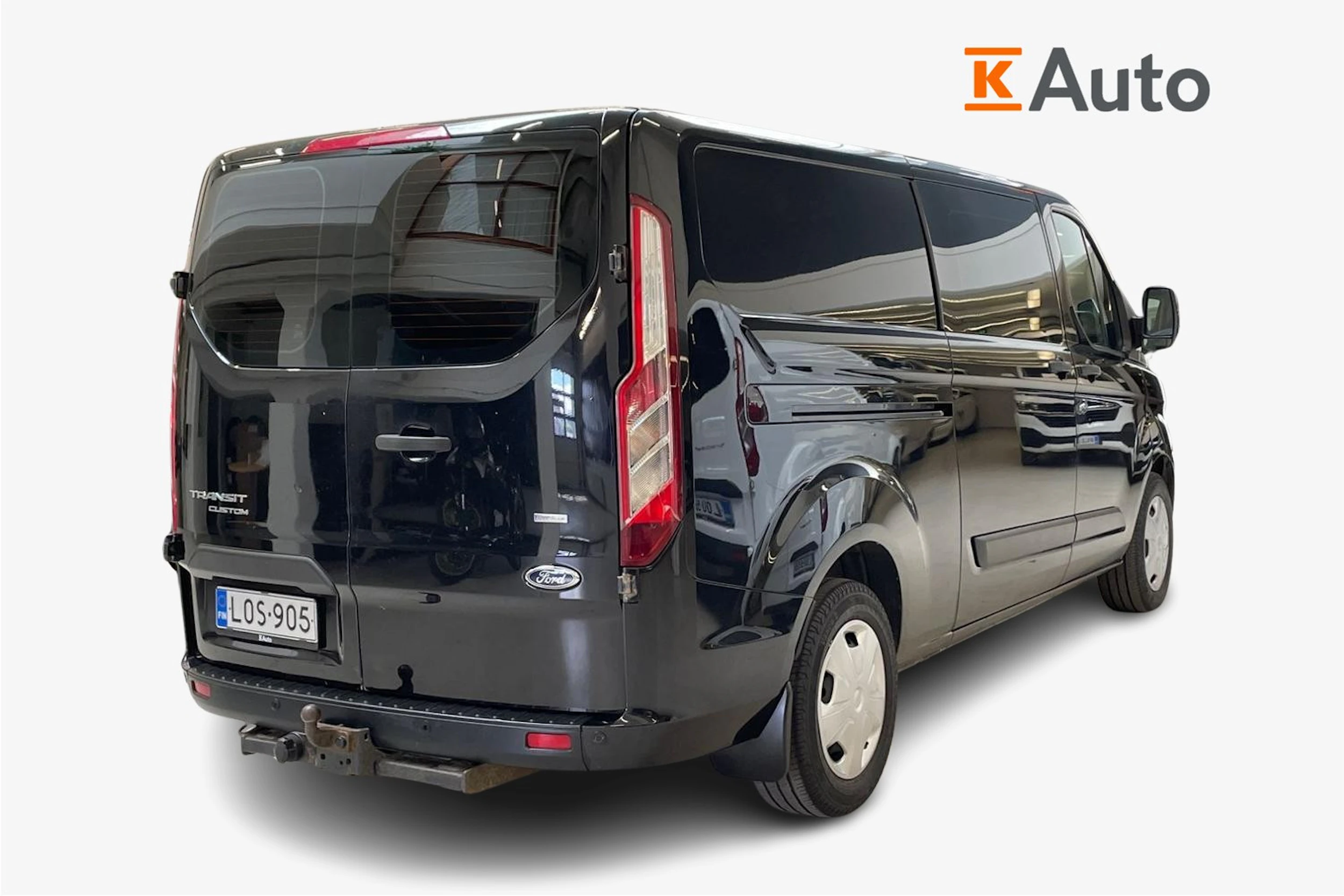 musta Ford Transit Custom 2019 kuva 3.