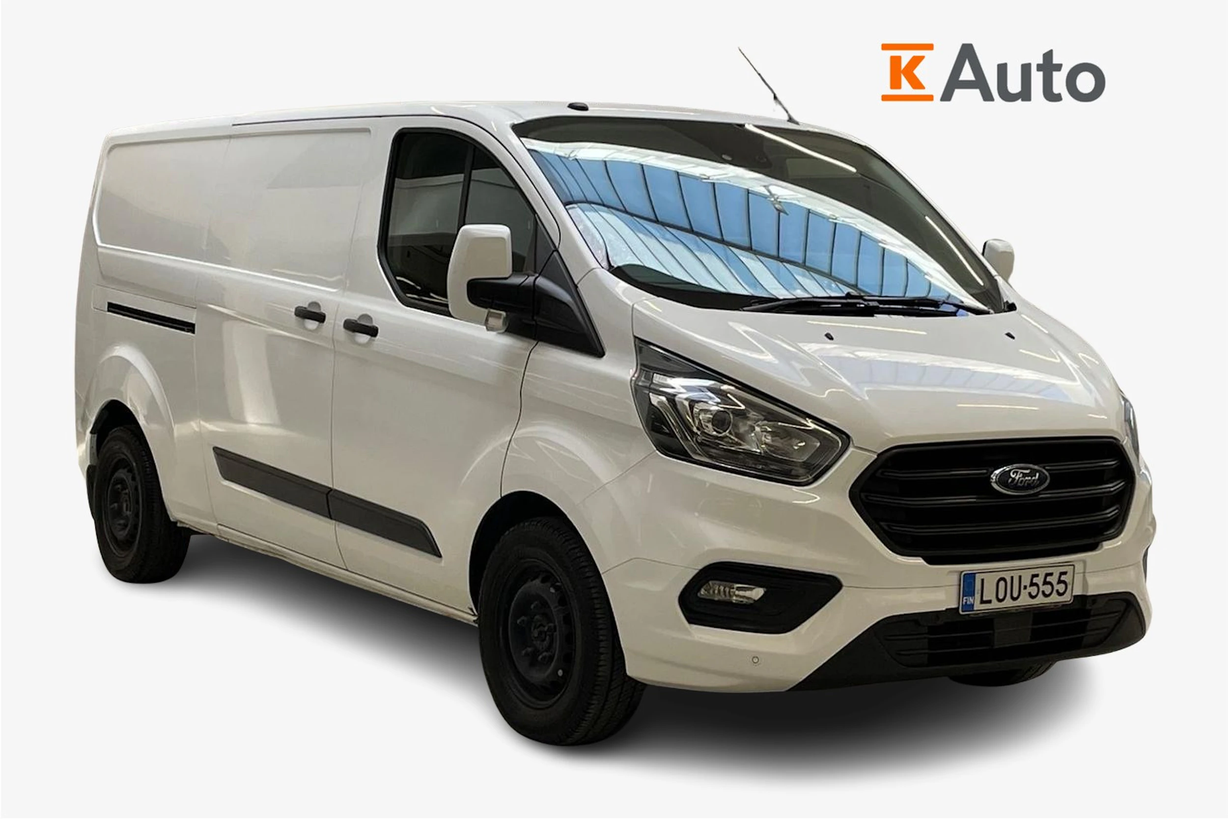valkoinen Ford Transit Custom 2019 kuva 1.