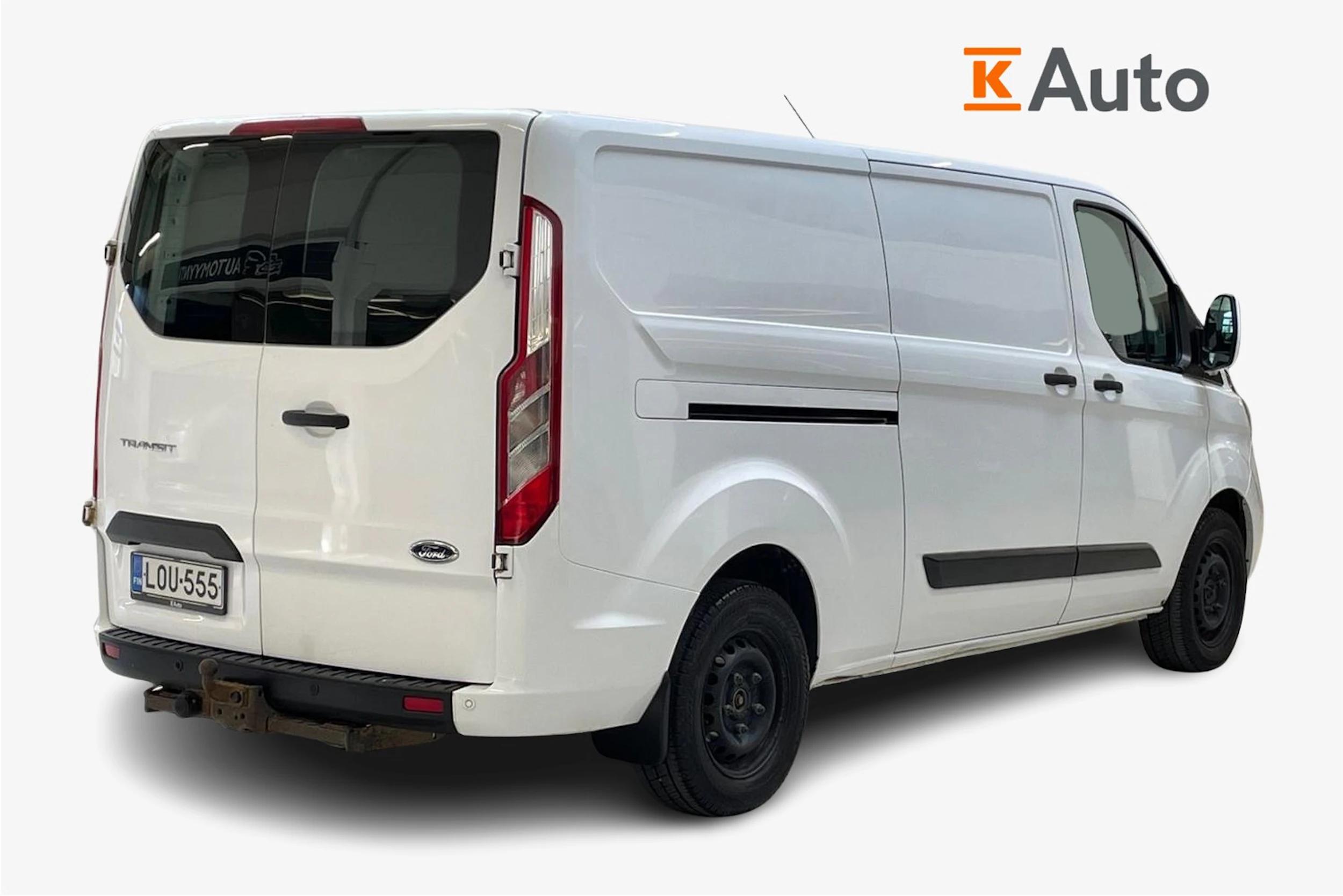 valkoinen Ford Transit Custom 2019 kuva 3.