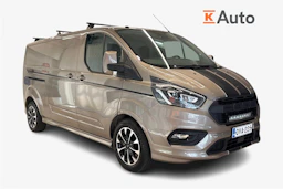 Harmaa Ford Transit Custom 2019 kuva 1.