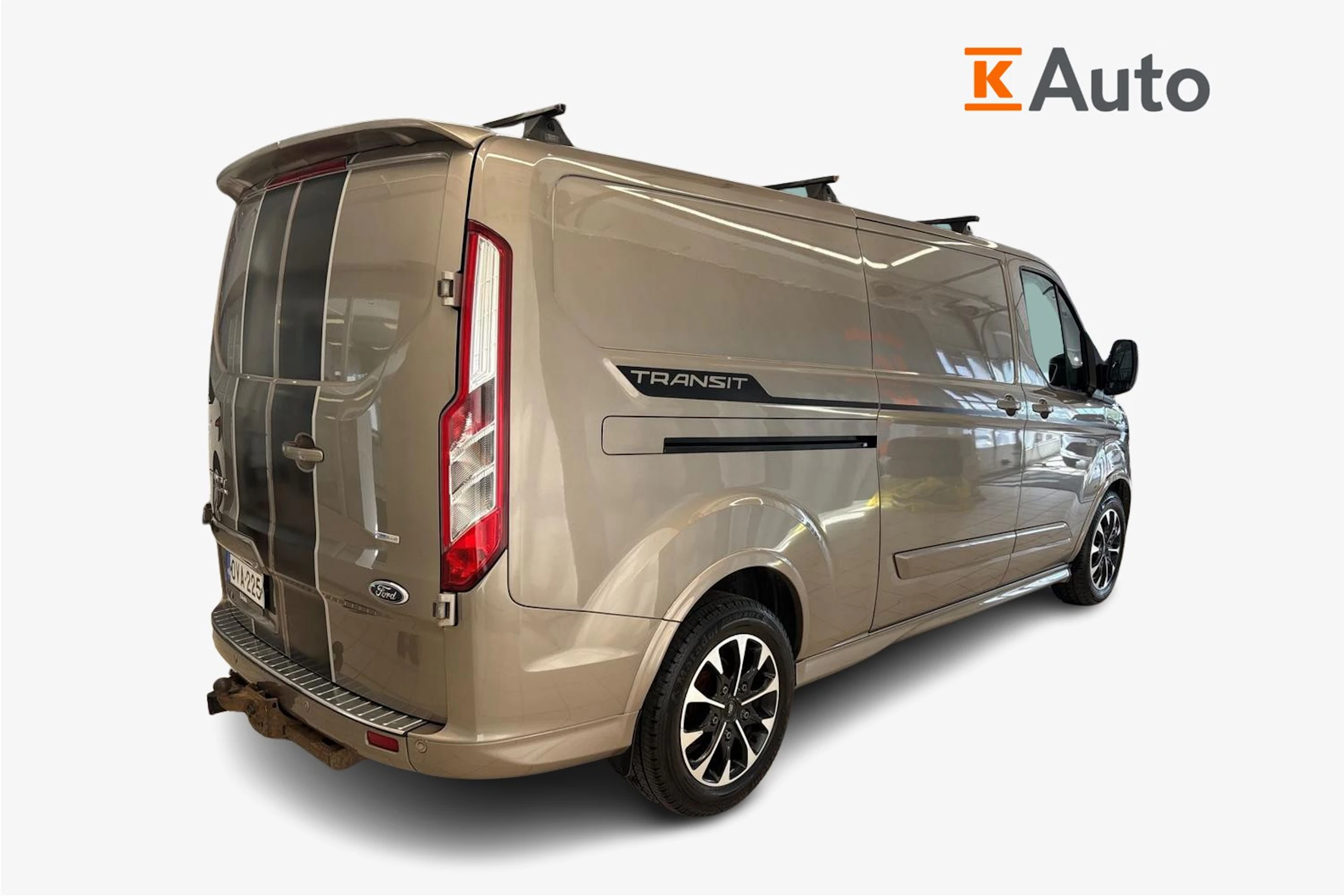 Harmaa Ford Transit Custom 2019 kuva 3.