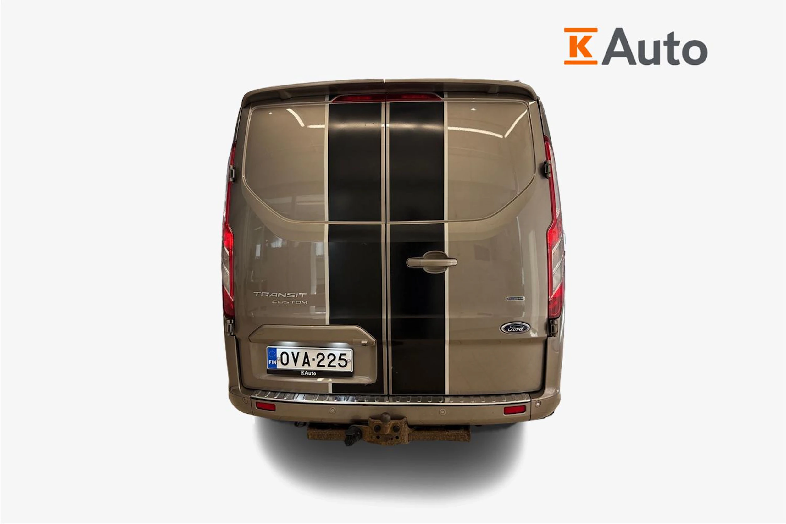 Harmaa Ford Transit Custom 2019 kuva 4.