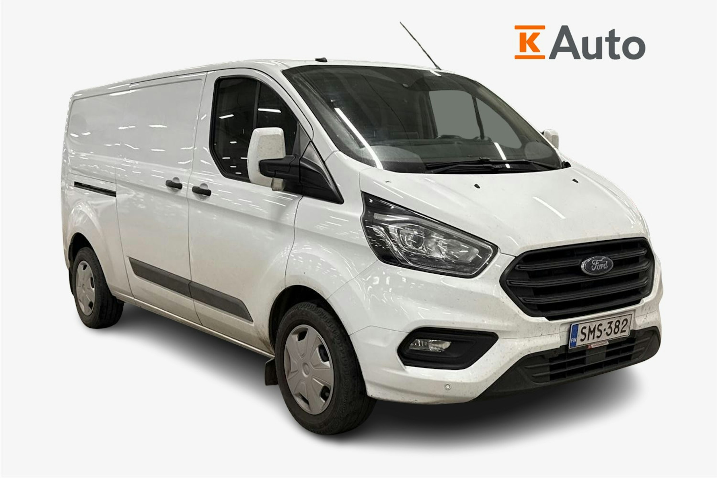 valkoinen Ford Transit Custom 2019 kuva 1.