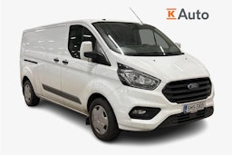 valkoinen Ford Transit Custom 2019 kuva 1.