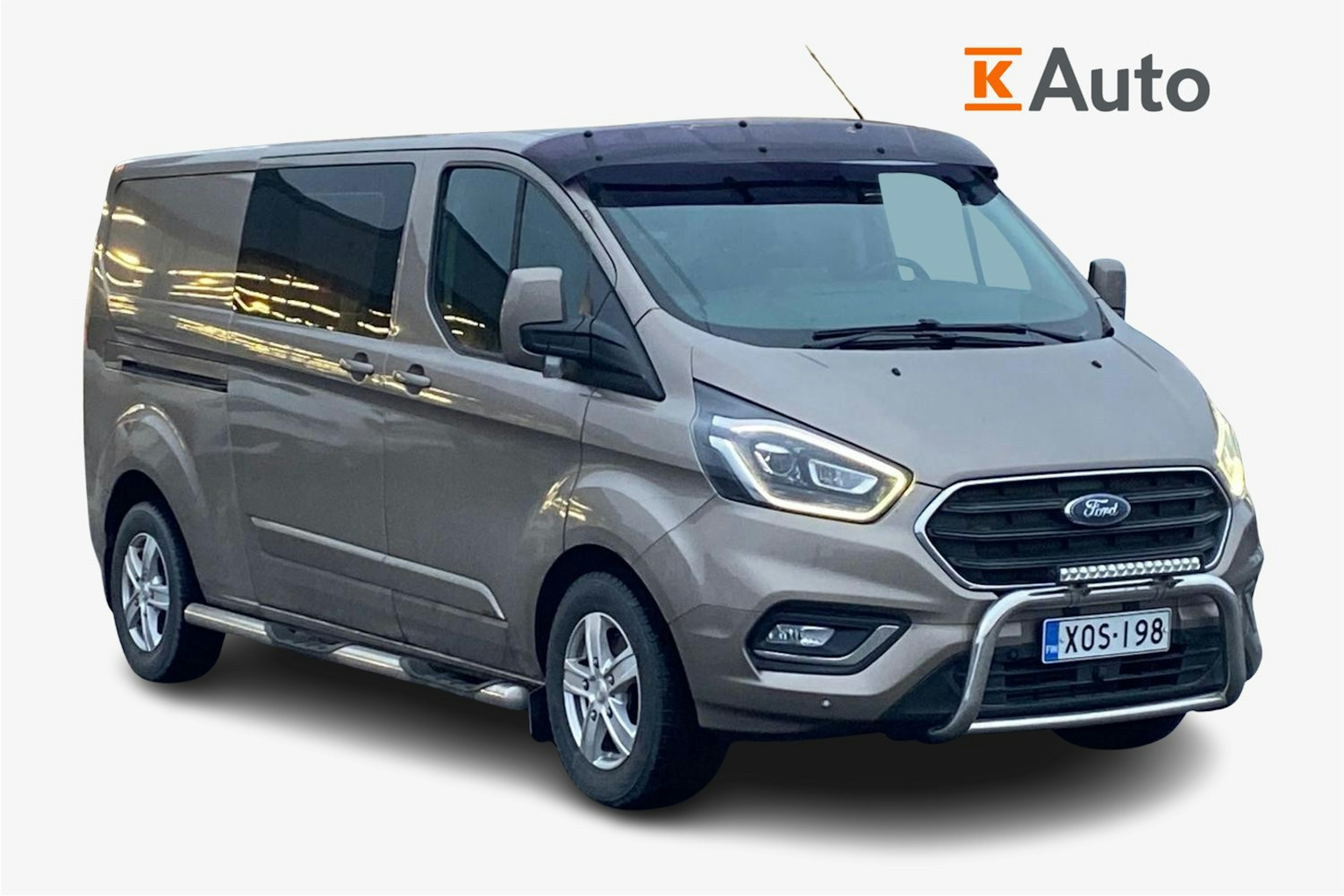 harmaa Ford Transit Custom 2019 kuva 1.