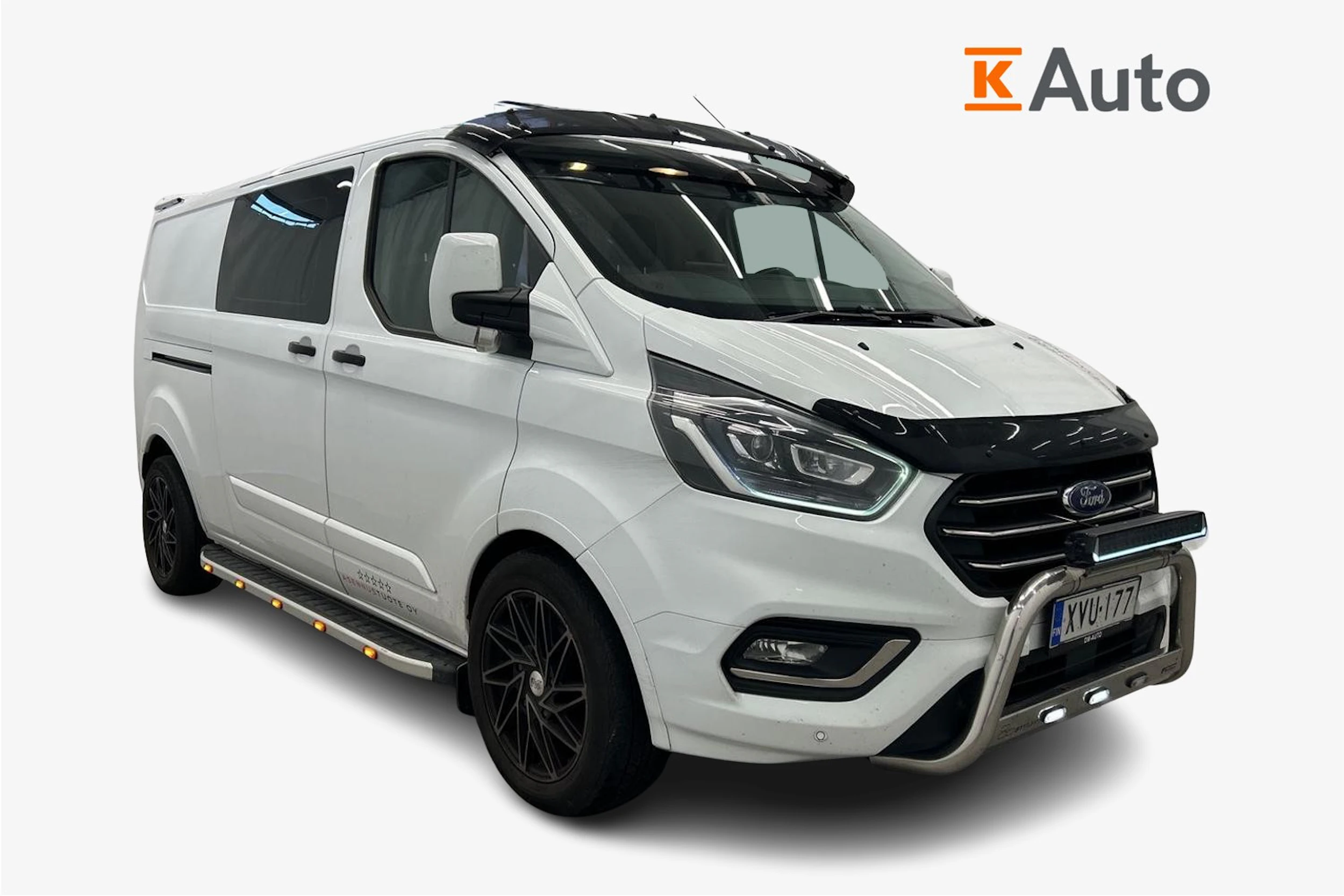 valkoinen Ford Transit Custom 2019 kuva 1.