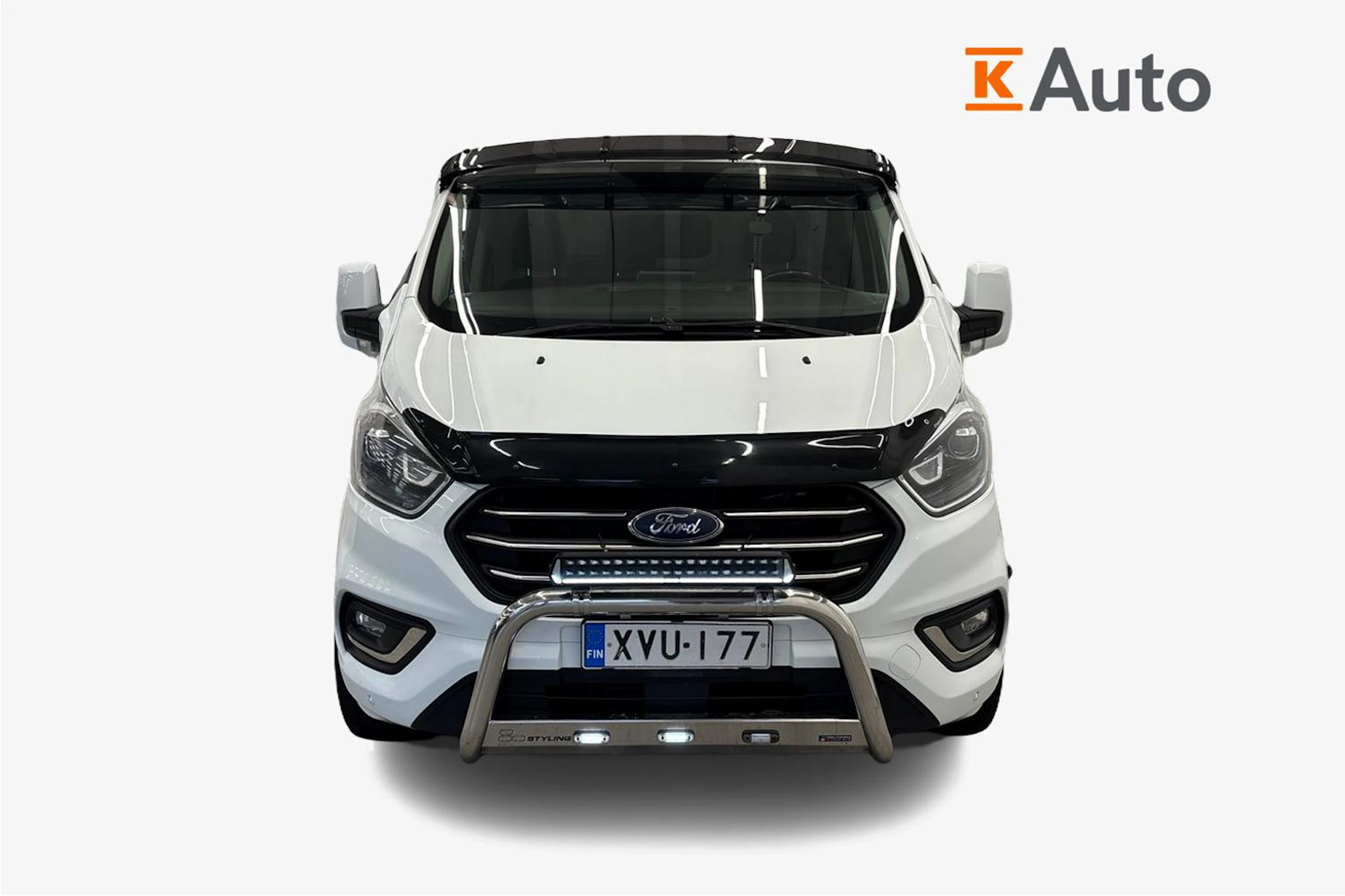 valkoinen Ford Transit Custom 2019 kuva 4.