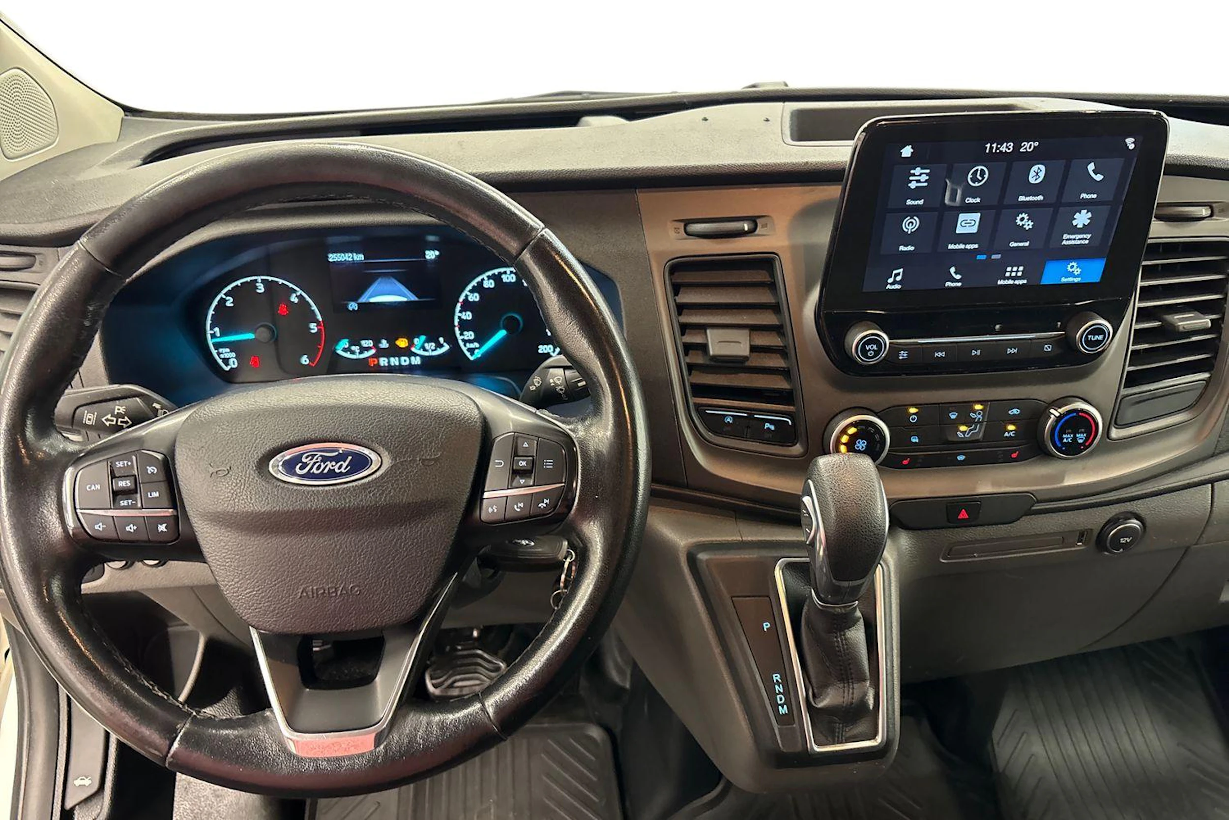 valkoinen Ford Transit Custom 2019 kuva 7.