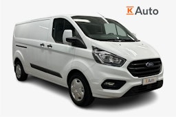 valkoinen Ford Transit Custom 2019 kuva 1.