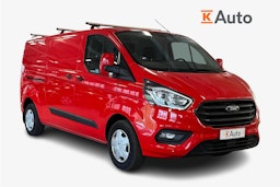 punainen Ford Transit Custom 2019 kuva 1.