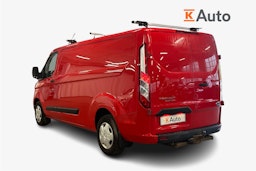 punainen Ford Transit Custom 2019 kuva 2.