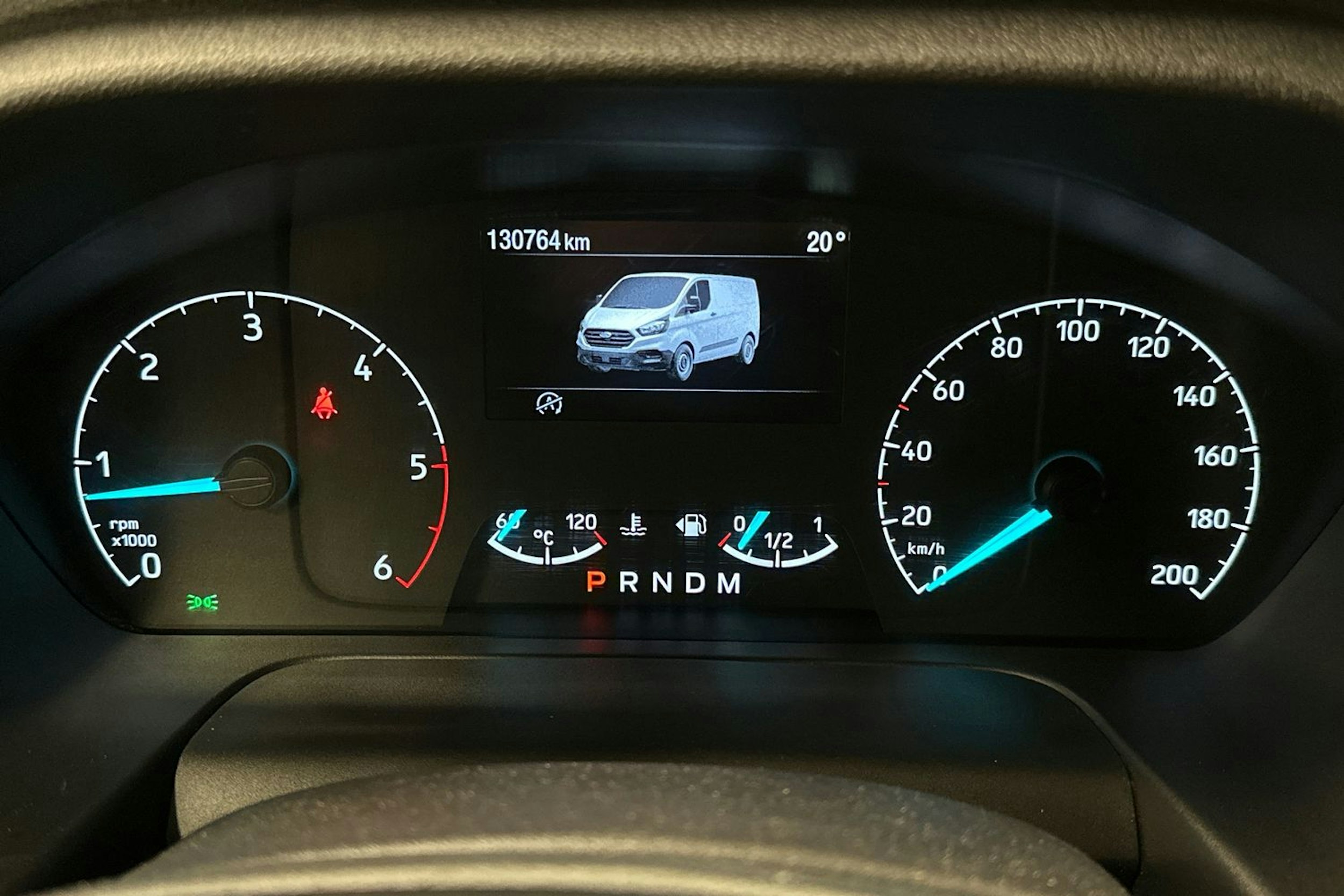 sininen Ford Transit Custom 2019 kuva 17.