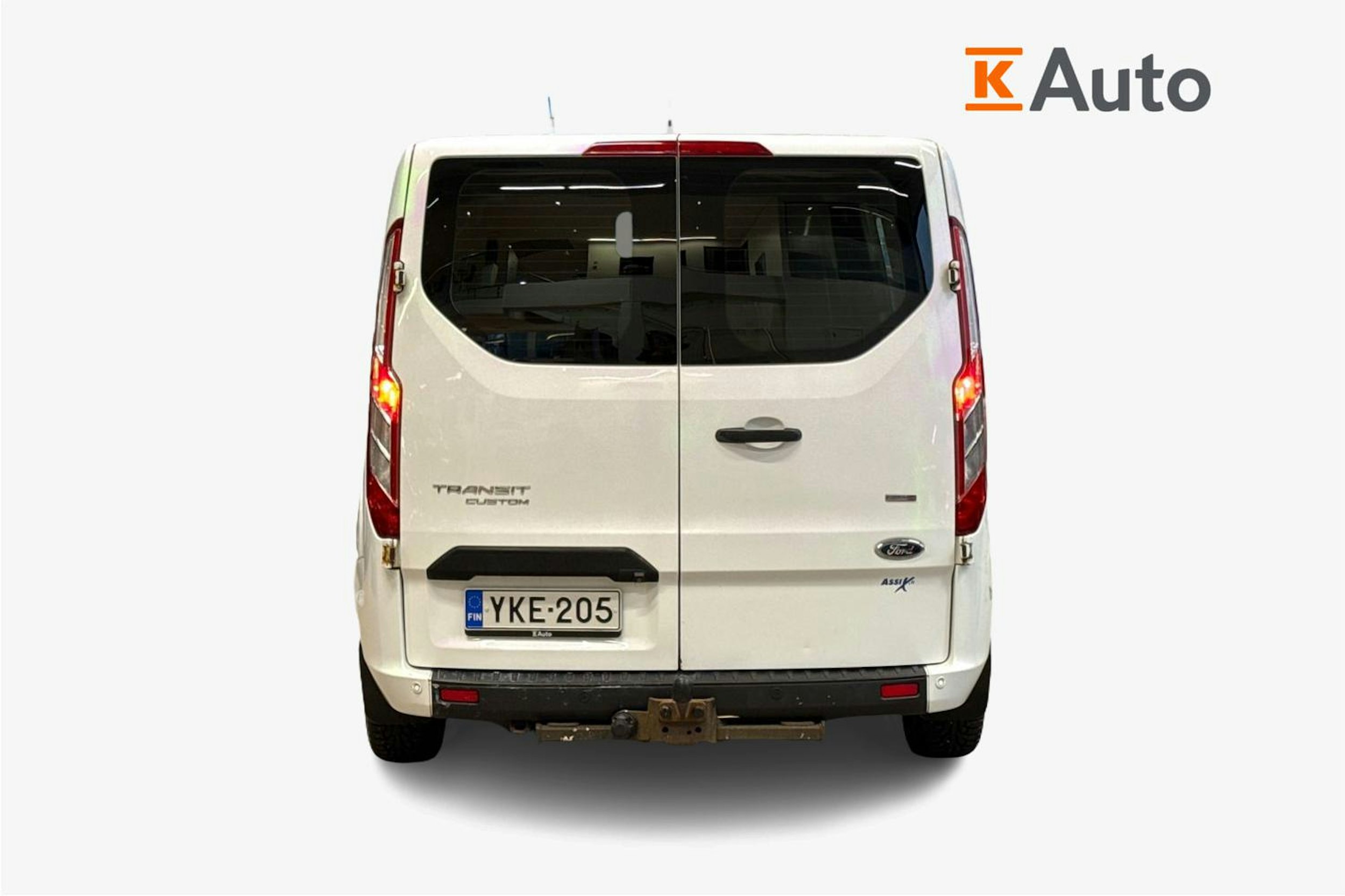 valkoinen Ford Transit Custom 2019 kuva 4.