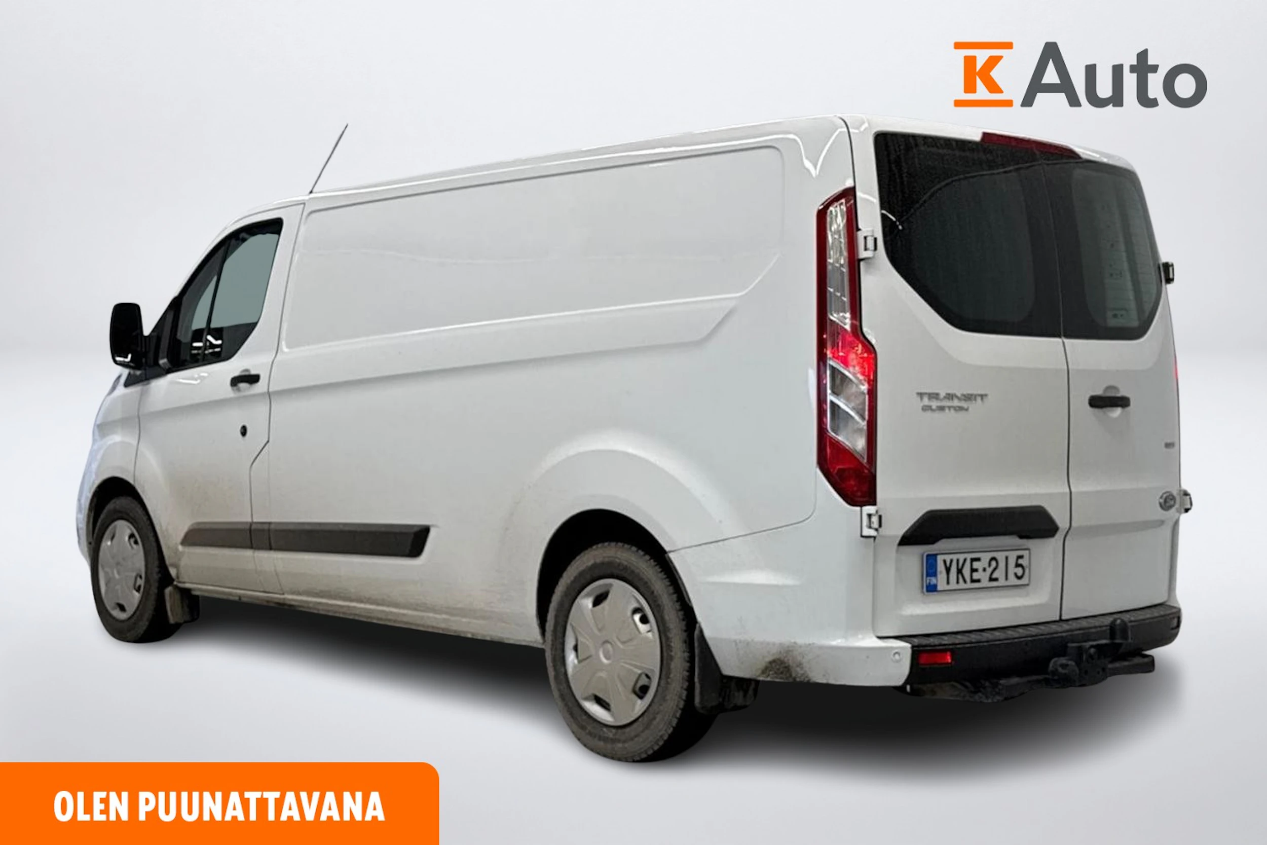 valkoinen Ford Transit Custom 2019 kuva 2.