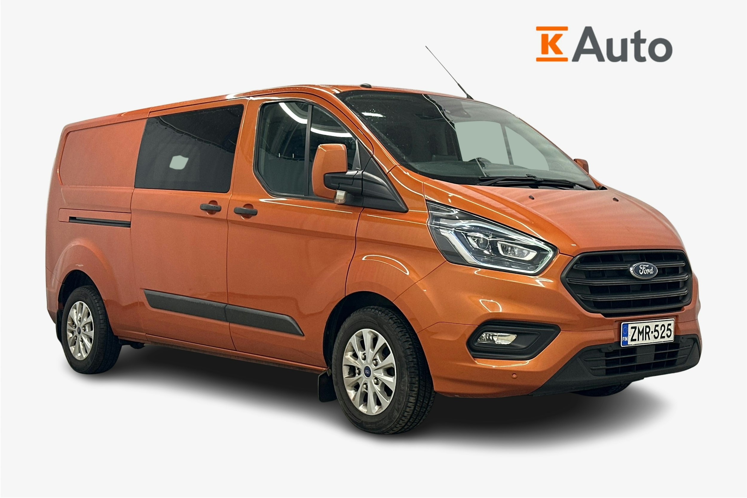 punainen Ford Transit Custom 2019 kuva 1.