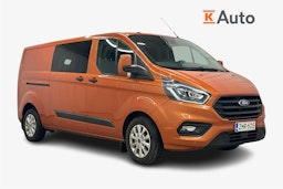 punainen Ford Transit Custom 2019 kuva 1.