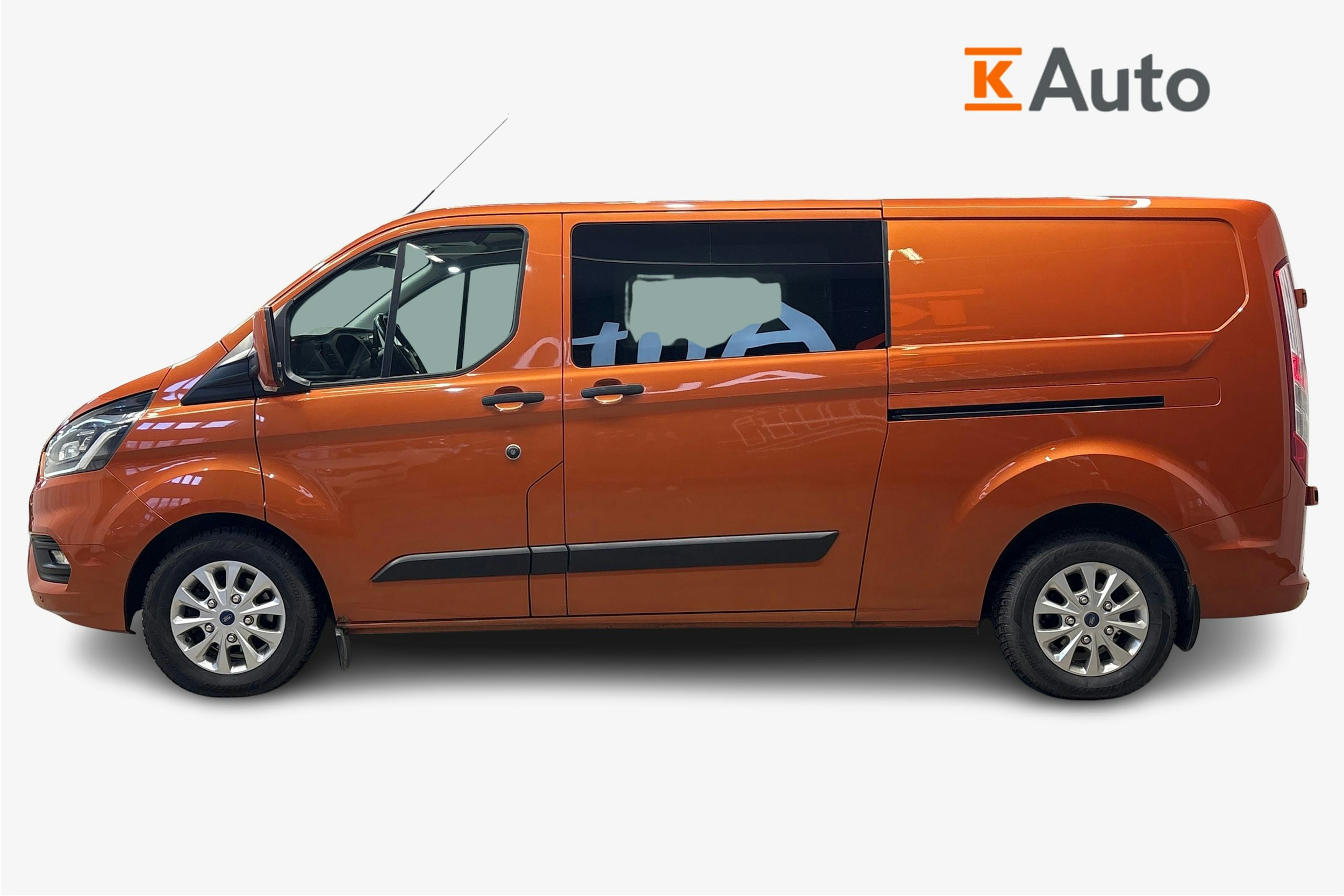 punainen Ford Transit Custom 2019 kuva 5.