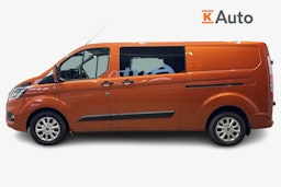 punainen Ford Transit Custom 2019 kuva 5.