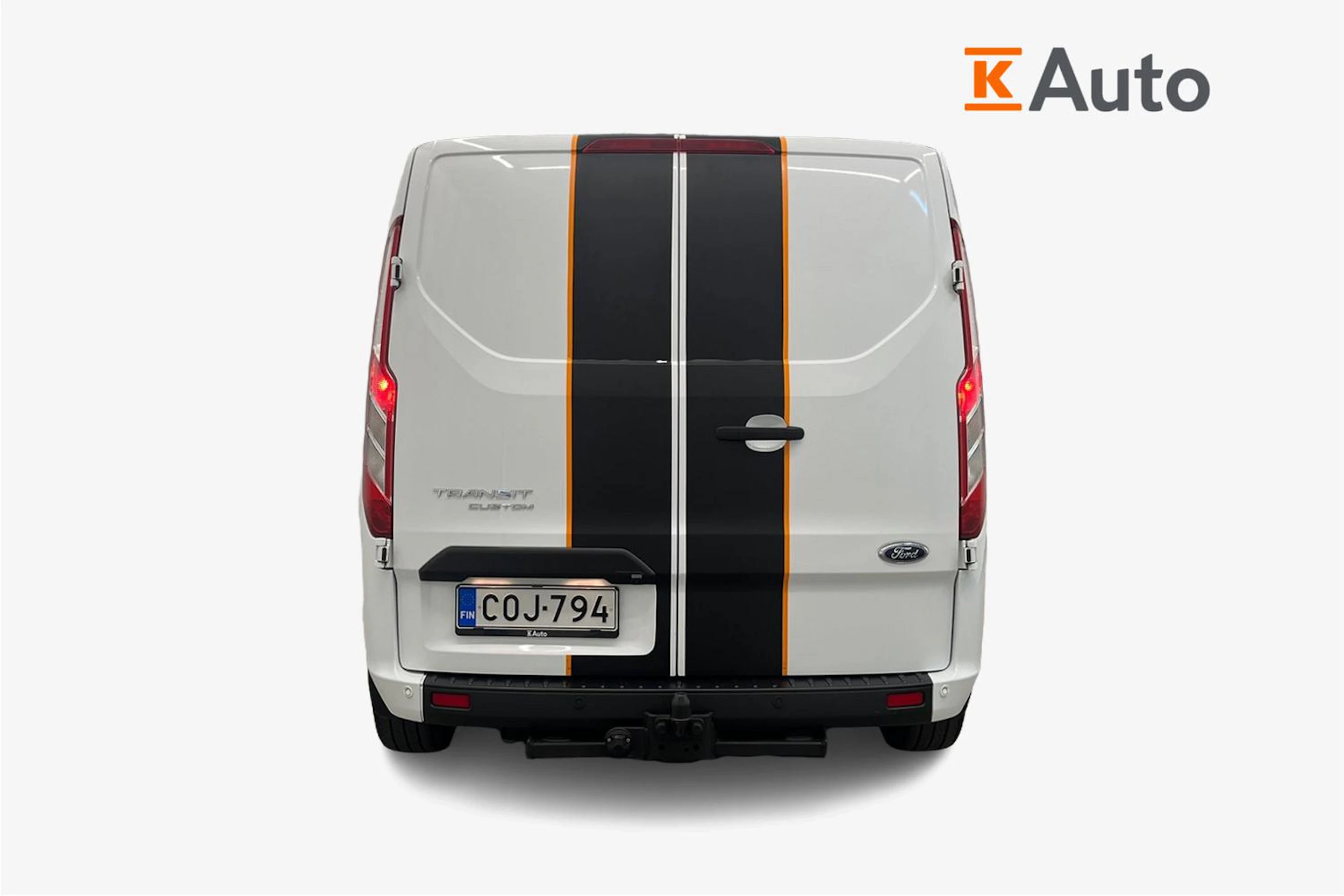 valkoinen Ford Transit Custom 2020 kuva 4.