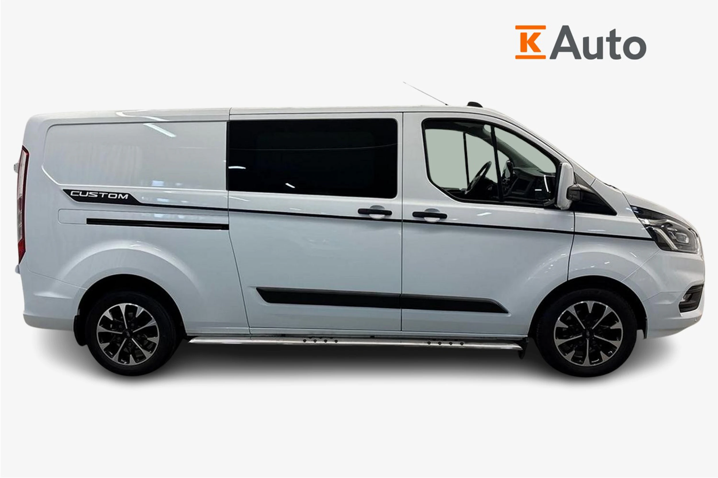 valkoinen Ford Transit Custom 2020 kuva 7.