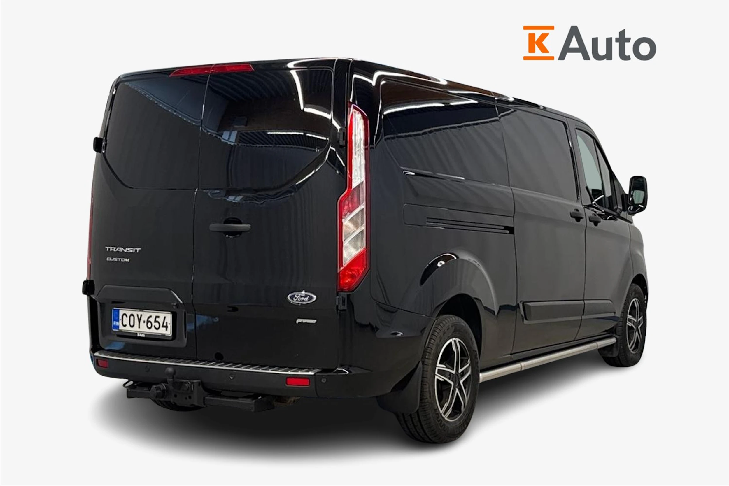 musta Ford Transit Custom 2020 kuva 3.