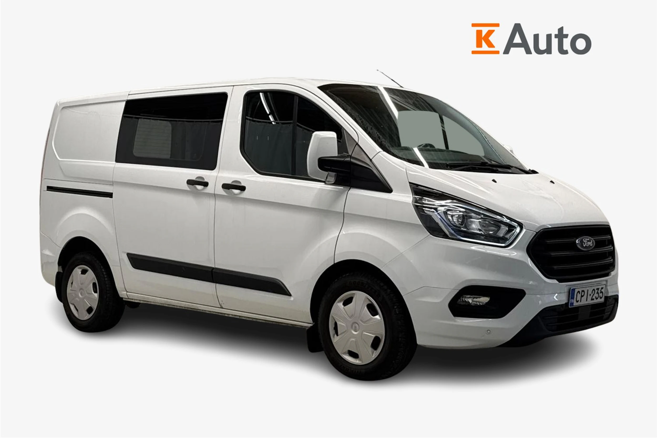 valkoinen Ford Transit Custom 2020 kuva 1.