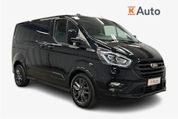 musta Ford Transit Custom 2020 kuva 1.
