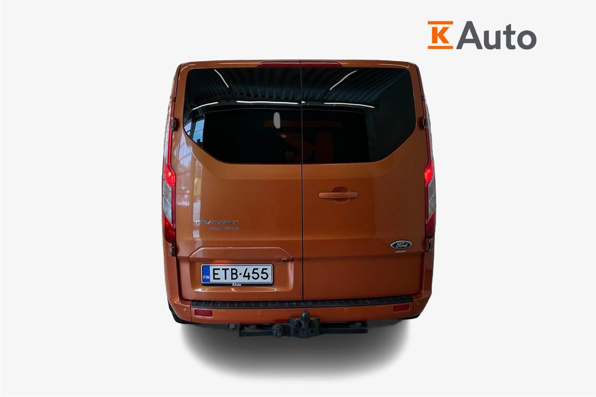 Punainen Ford Transit Custom 2020 kuva 4.