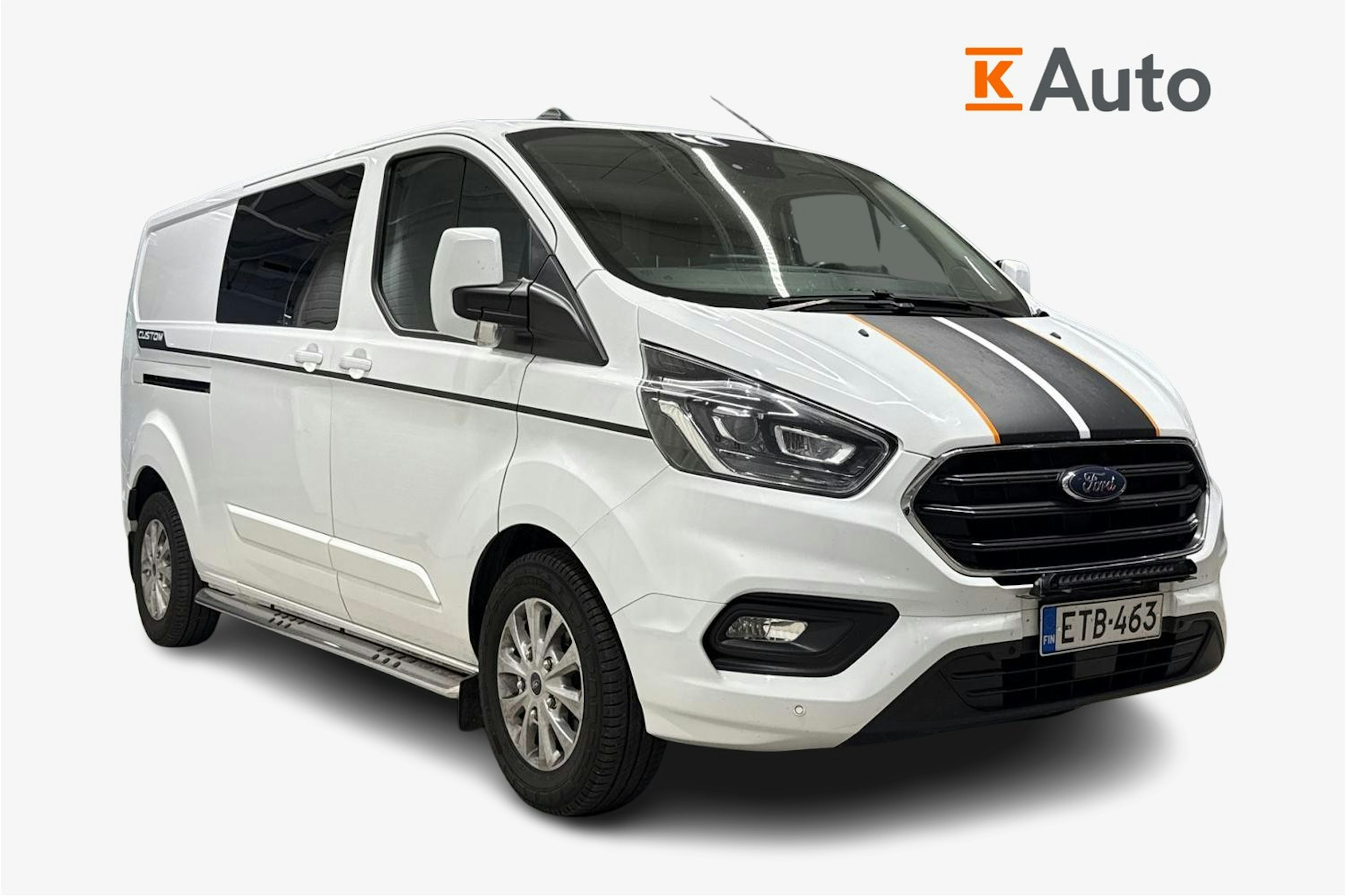 valkoinen Ford Transit Custom 2020 kuva 1.