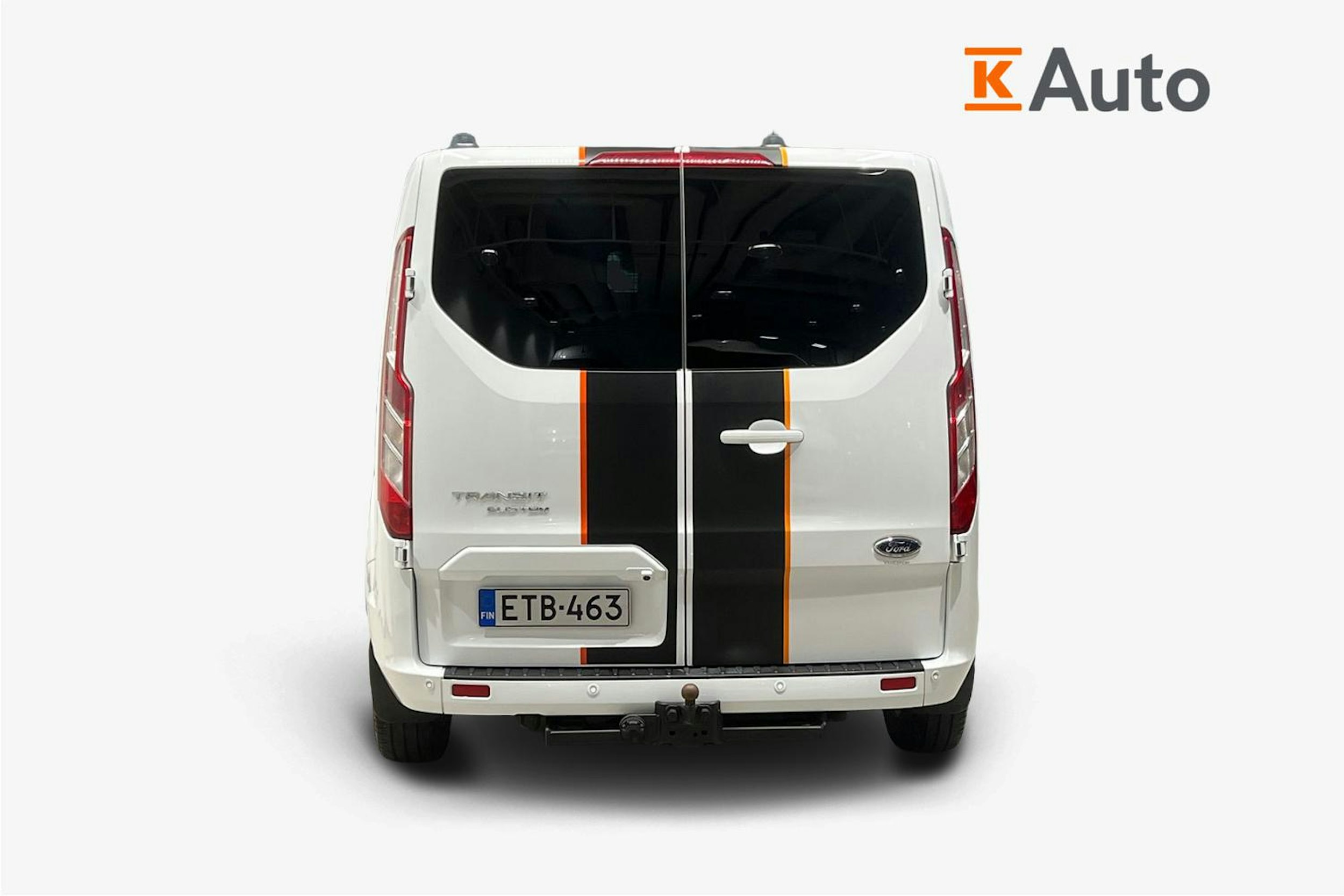 valkoinen Ford Transit Custom 2020 kuva 3.