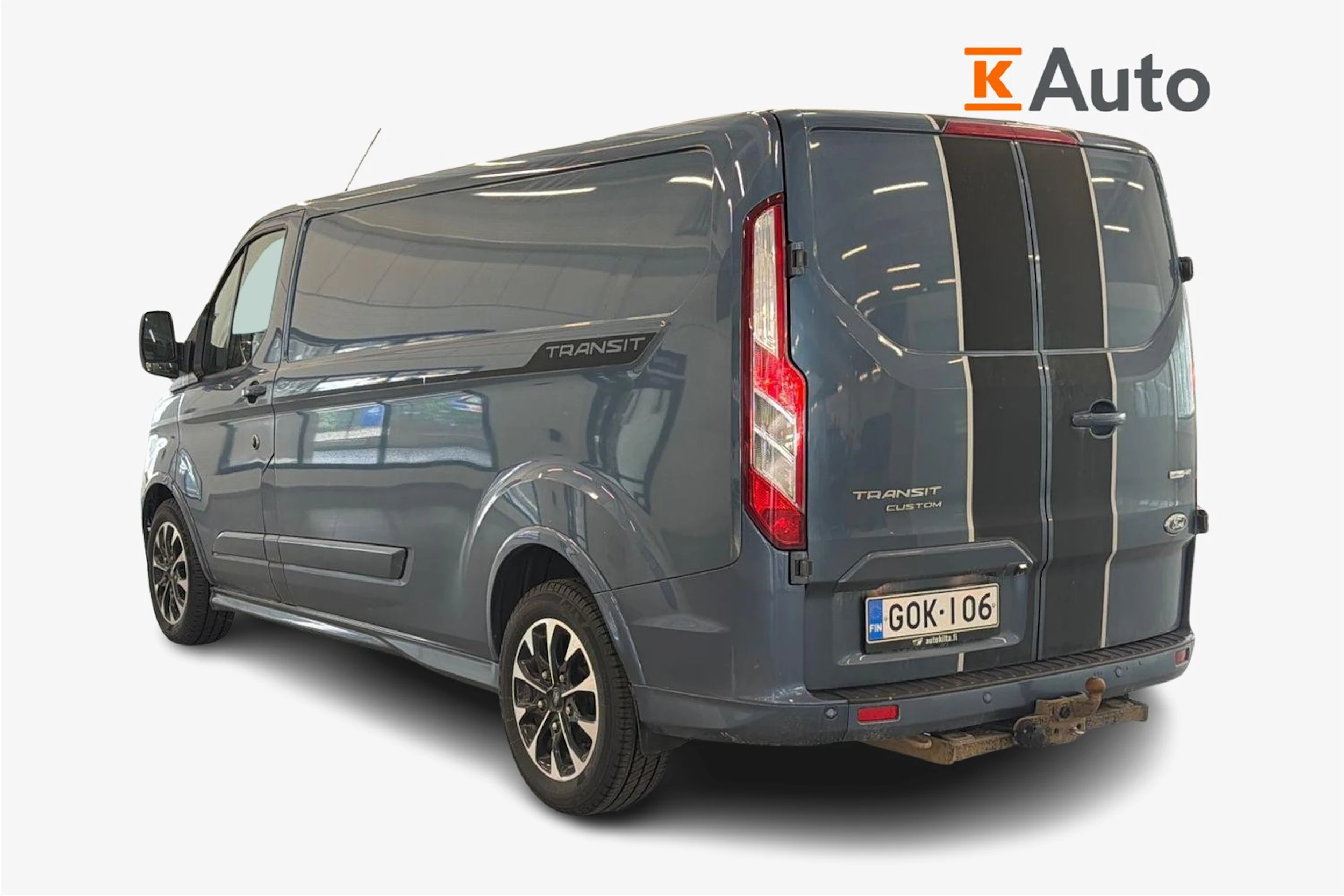 sininen Ford Transit Custom 2020 kuva 2.