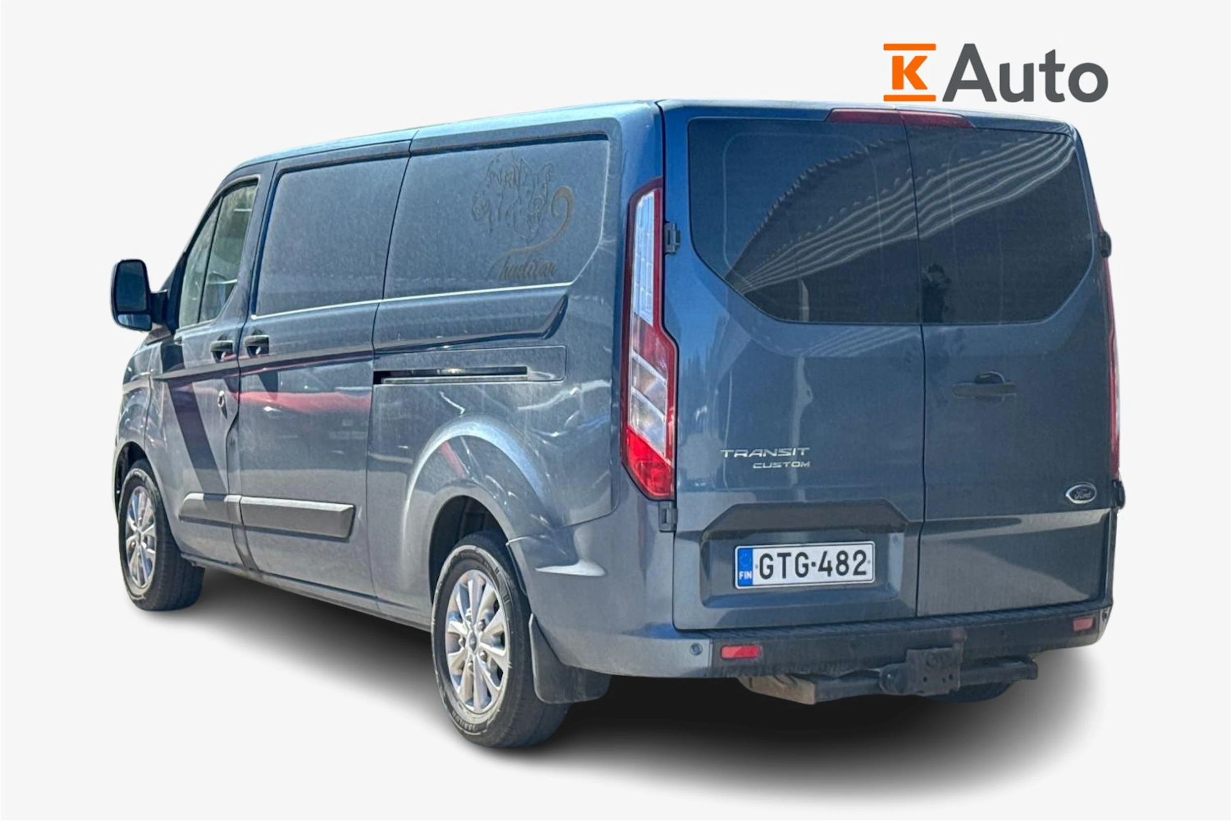 met. sininen Ford Transit Custom 2020 kuva 2.