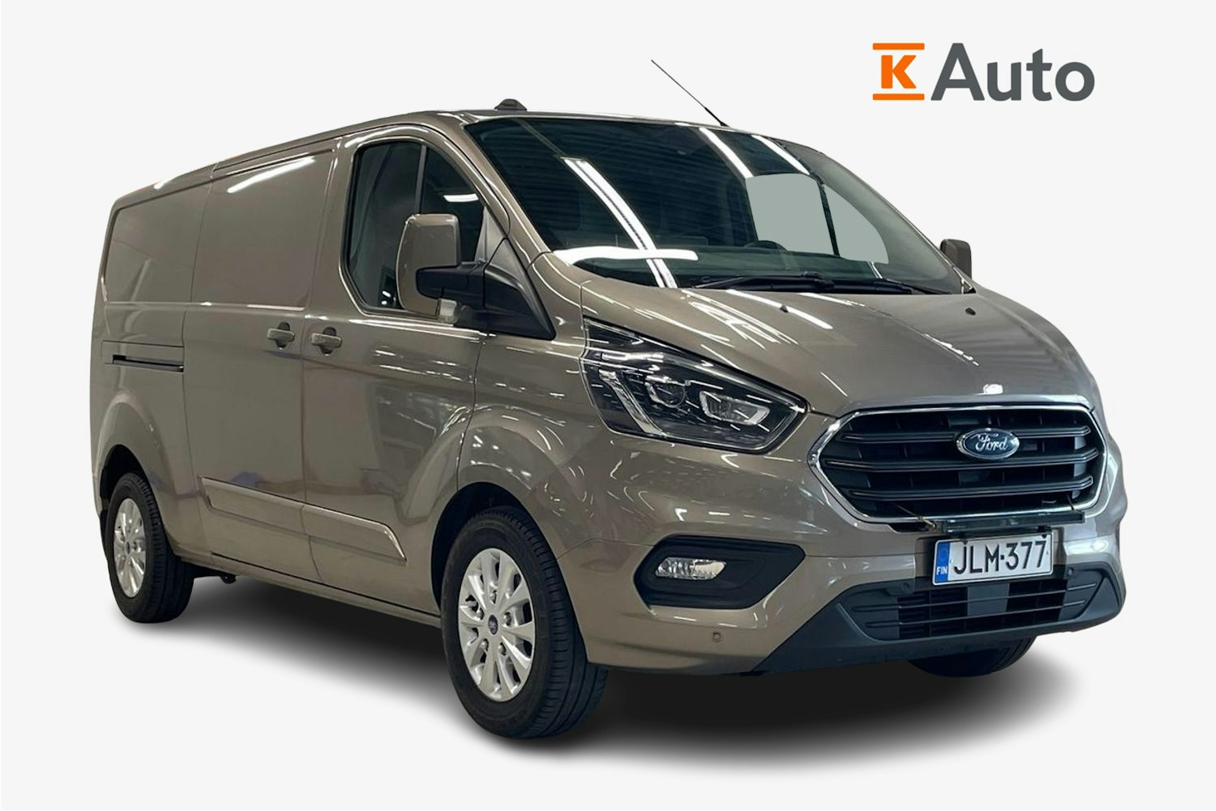 Harmaa Ford Transit Custom 2020 kuva 1.