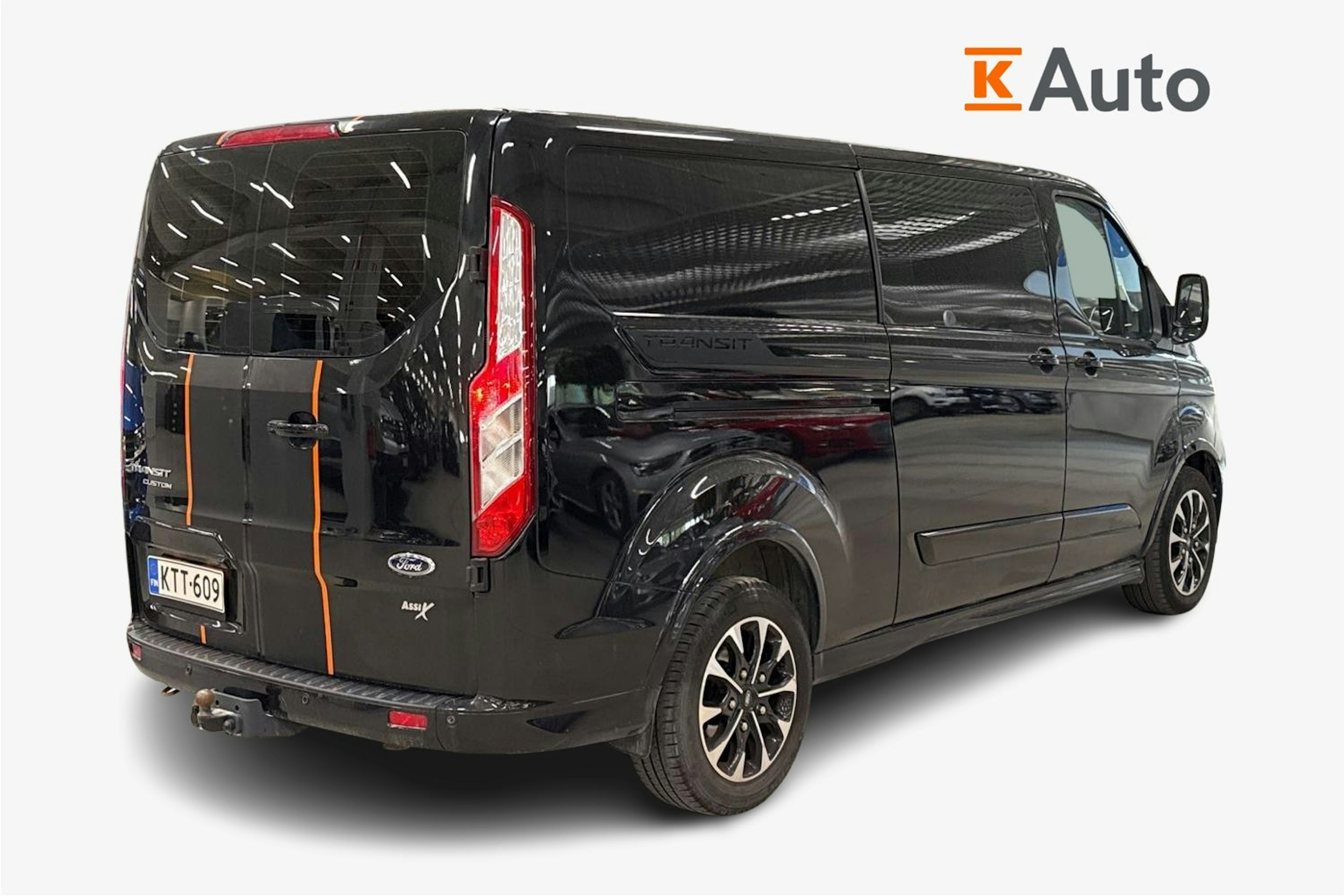 met. musta Ford Transit Custom 2020 kuva 2.