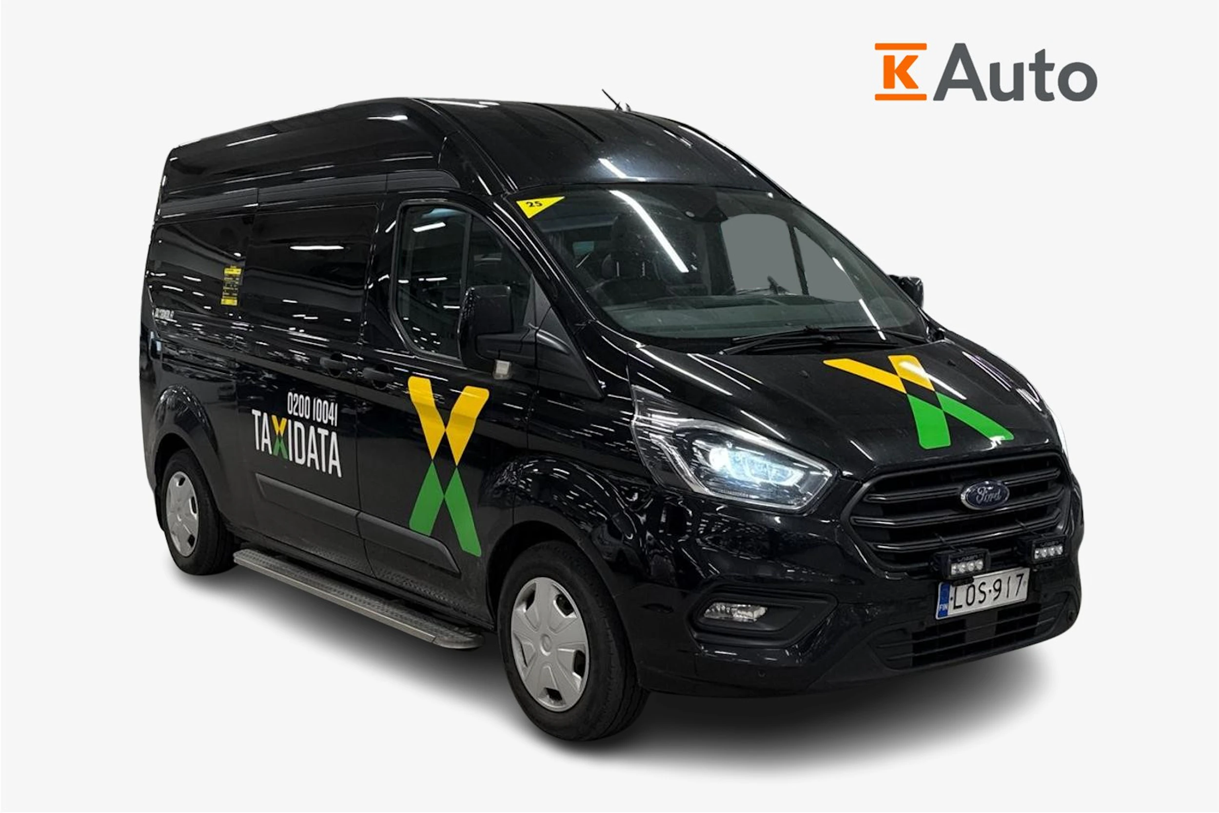Musta Ford Transit Custom 2020 kuva 1.