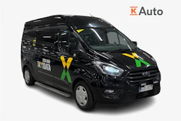 Musta Ford Transit Custom 2020 kuva 1.
