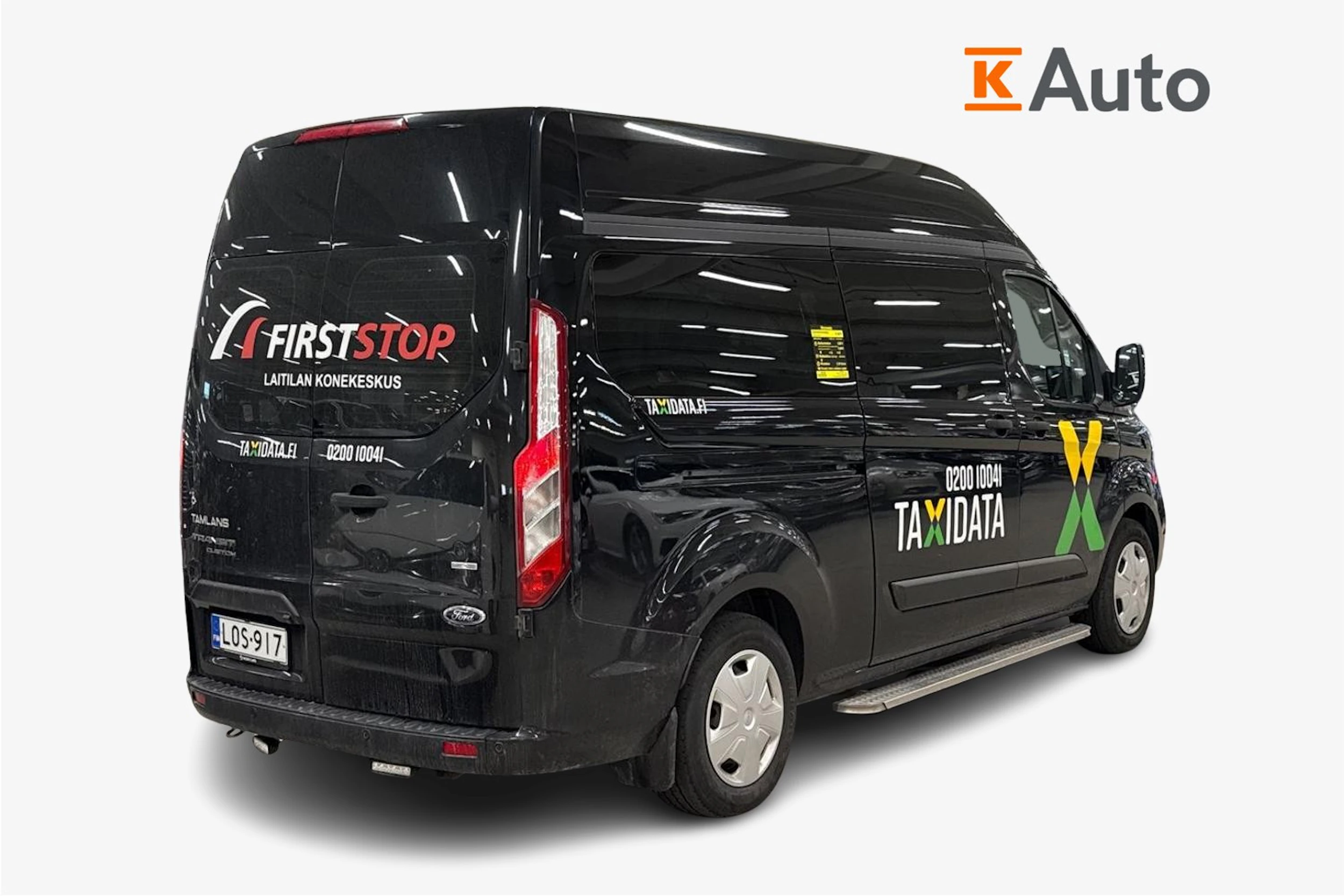 Musta Ford Transit Custom 2020 kuva 2.