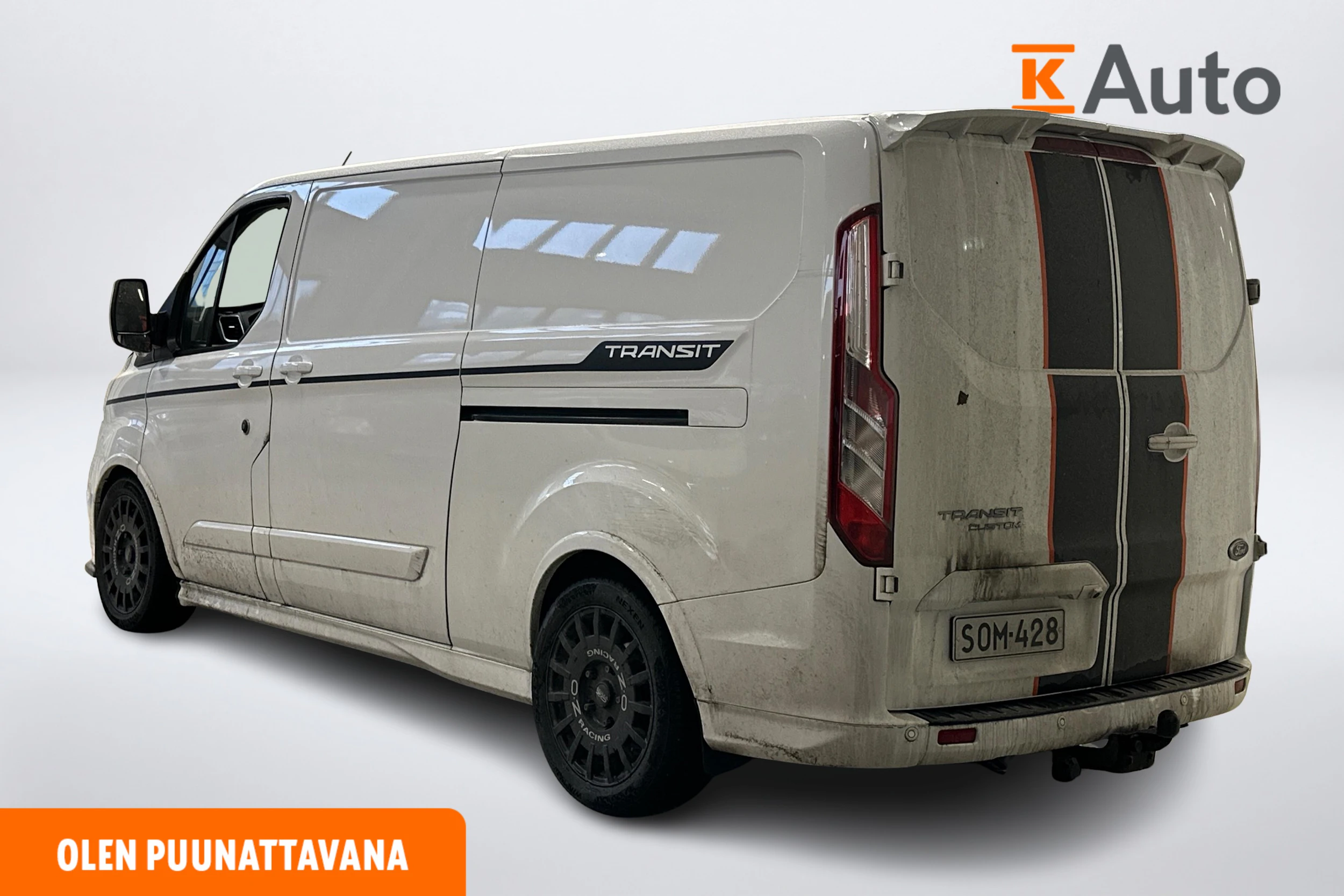 valkoinen Ford Transit Custom 2020 kuva 2.