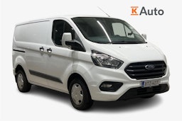 Valkoinen Ford Transit Custom 2020 kuva 1.