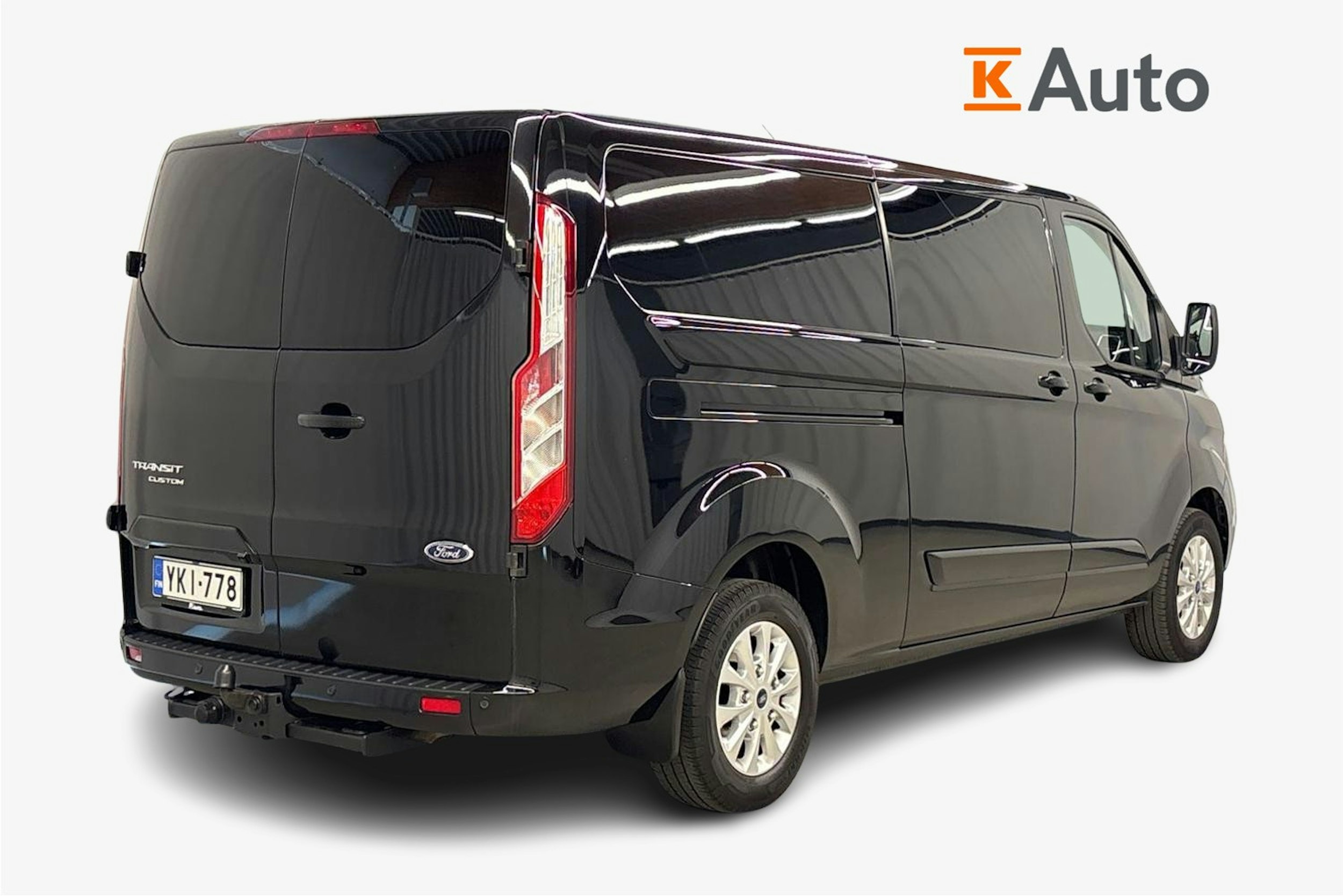 musta Ford Transit Custom 2020 kuva 2.