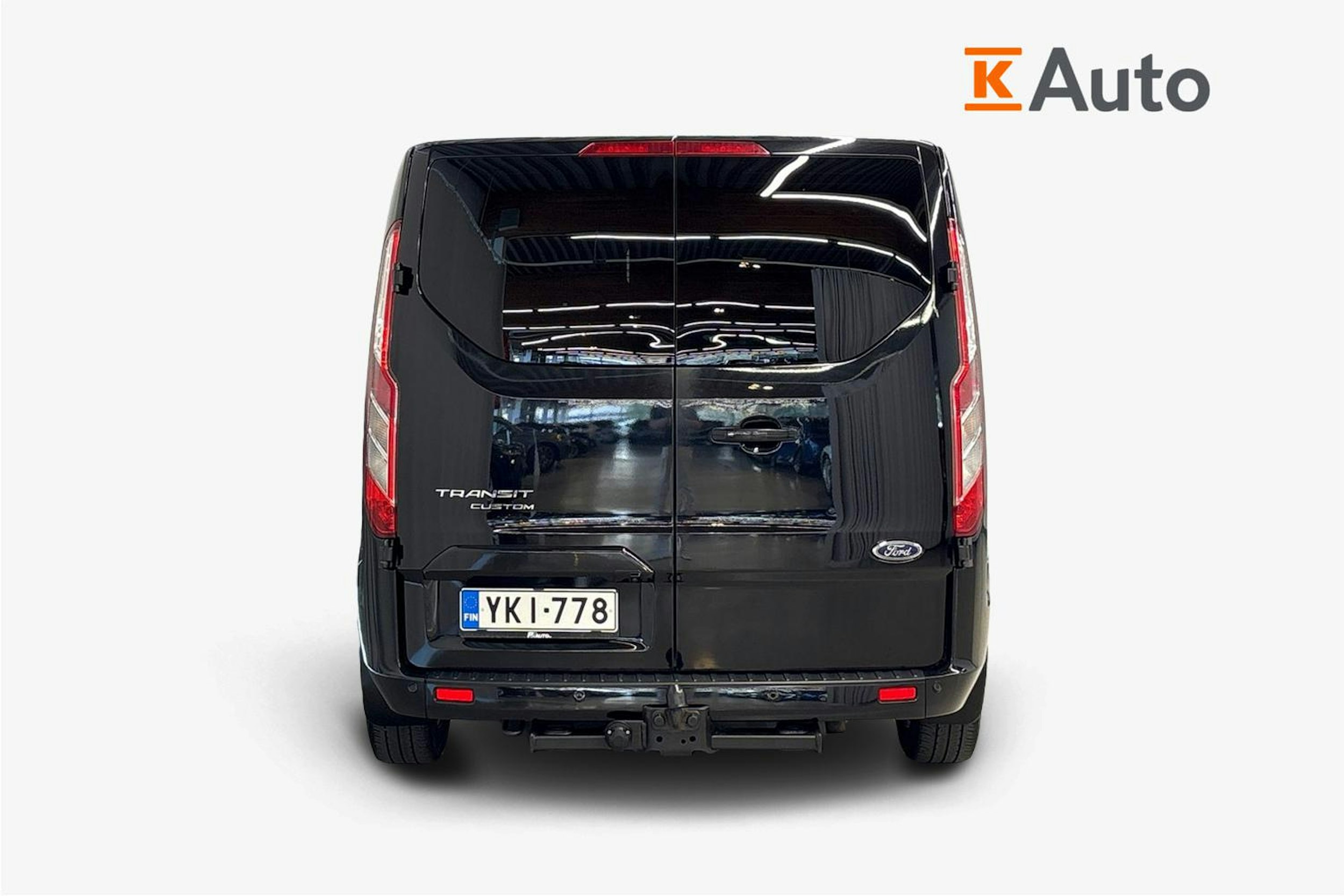 musta Ford Transit Custom 2020 kuva 3.